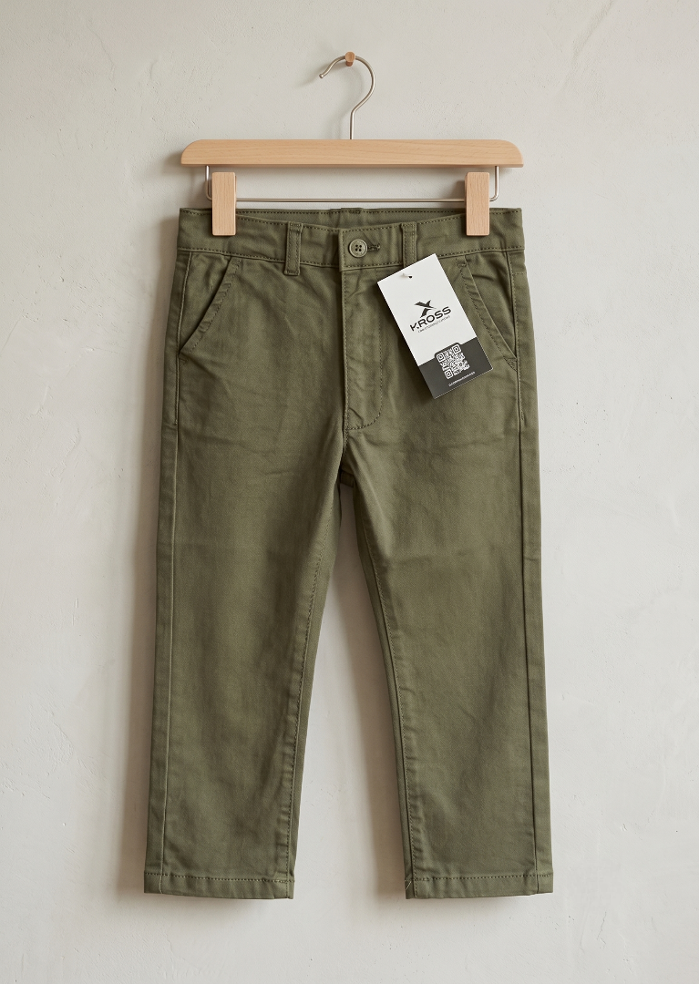 cotton Pants in Green