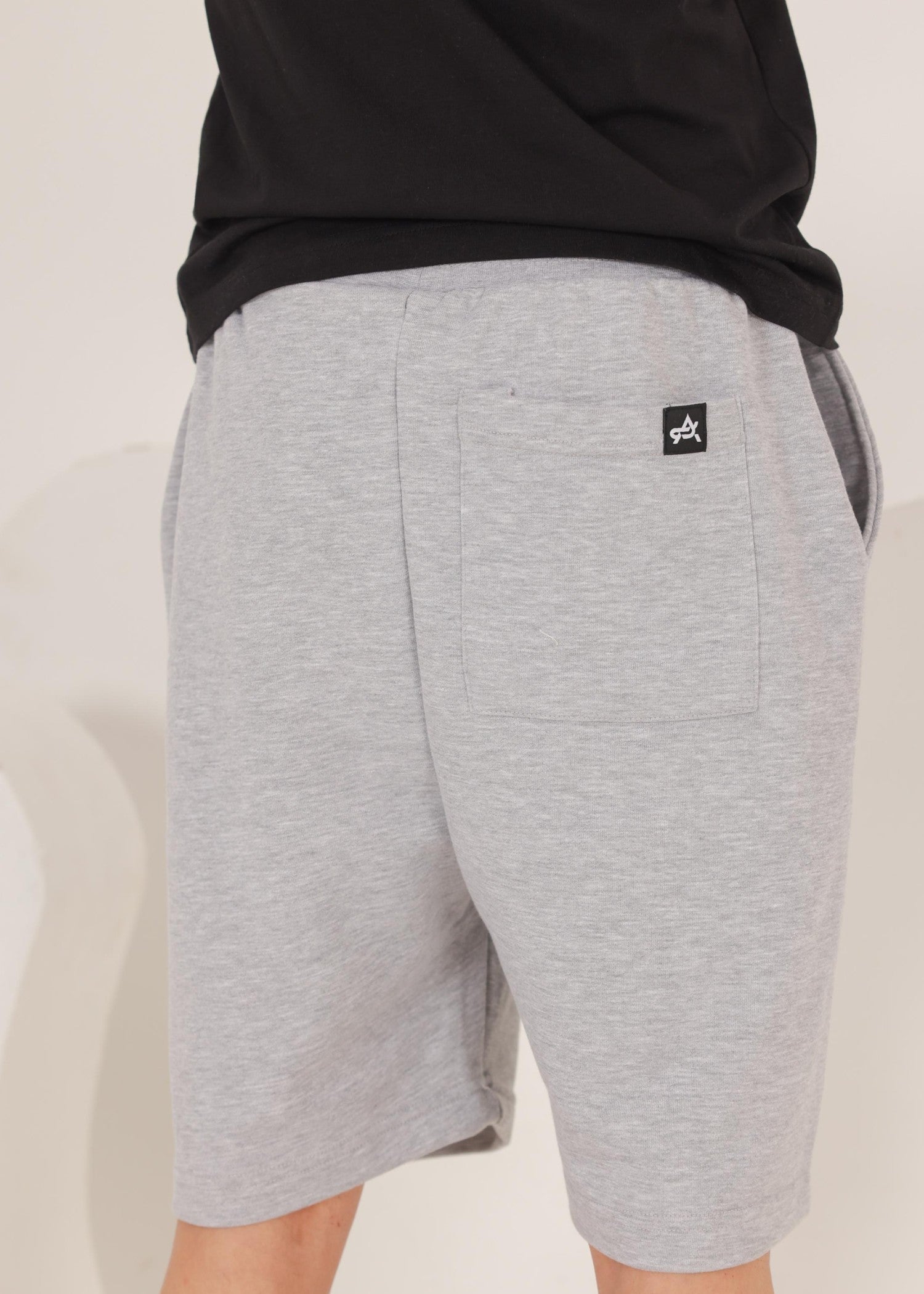 terry Shorts in Ash grey