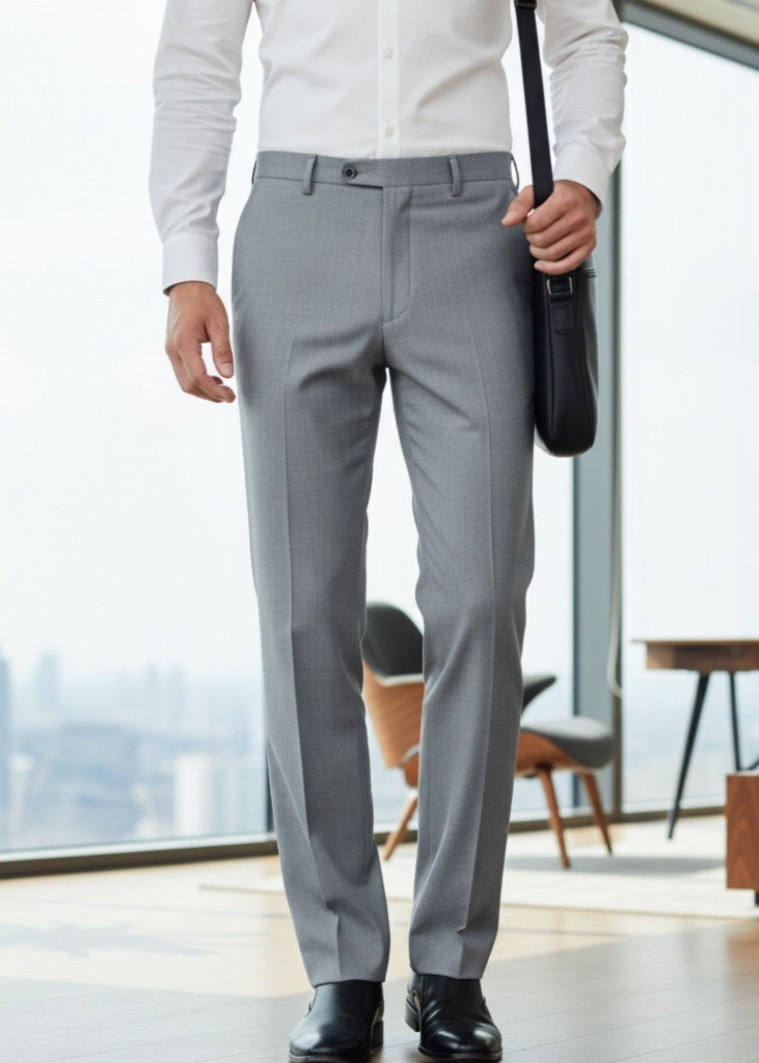 suiting Pants in Grey
