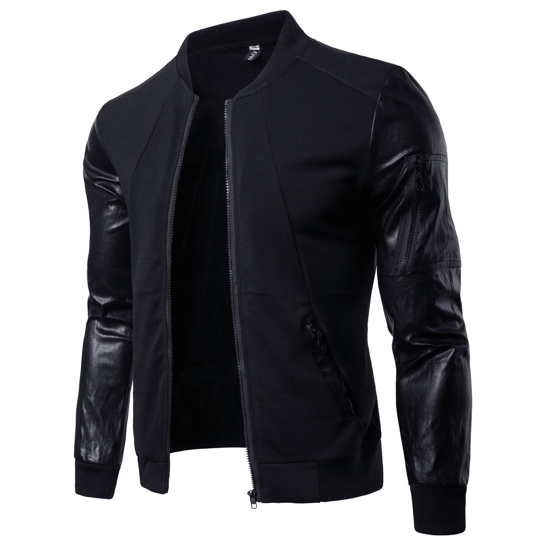 British Temperament Men Stand up Collar Jacket