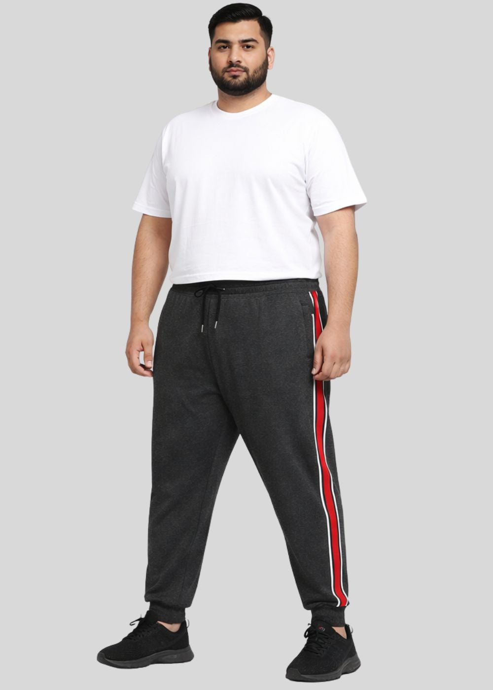 interlock knit Trousers in Multi