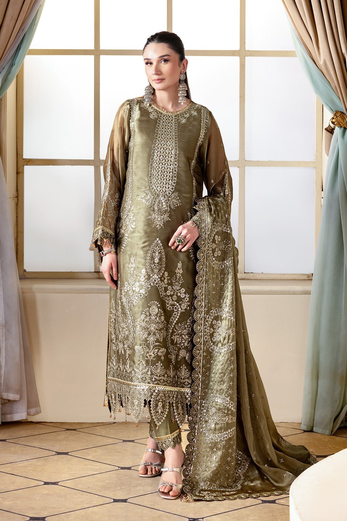 Aaina Sheesha Silk Formals – AF-SS-2236-Hoorab