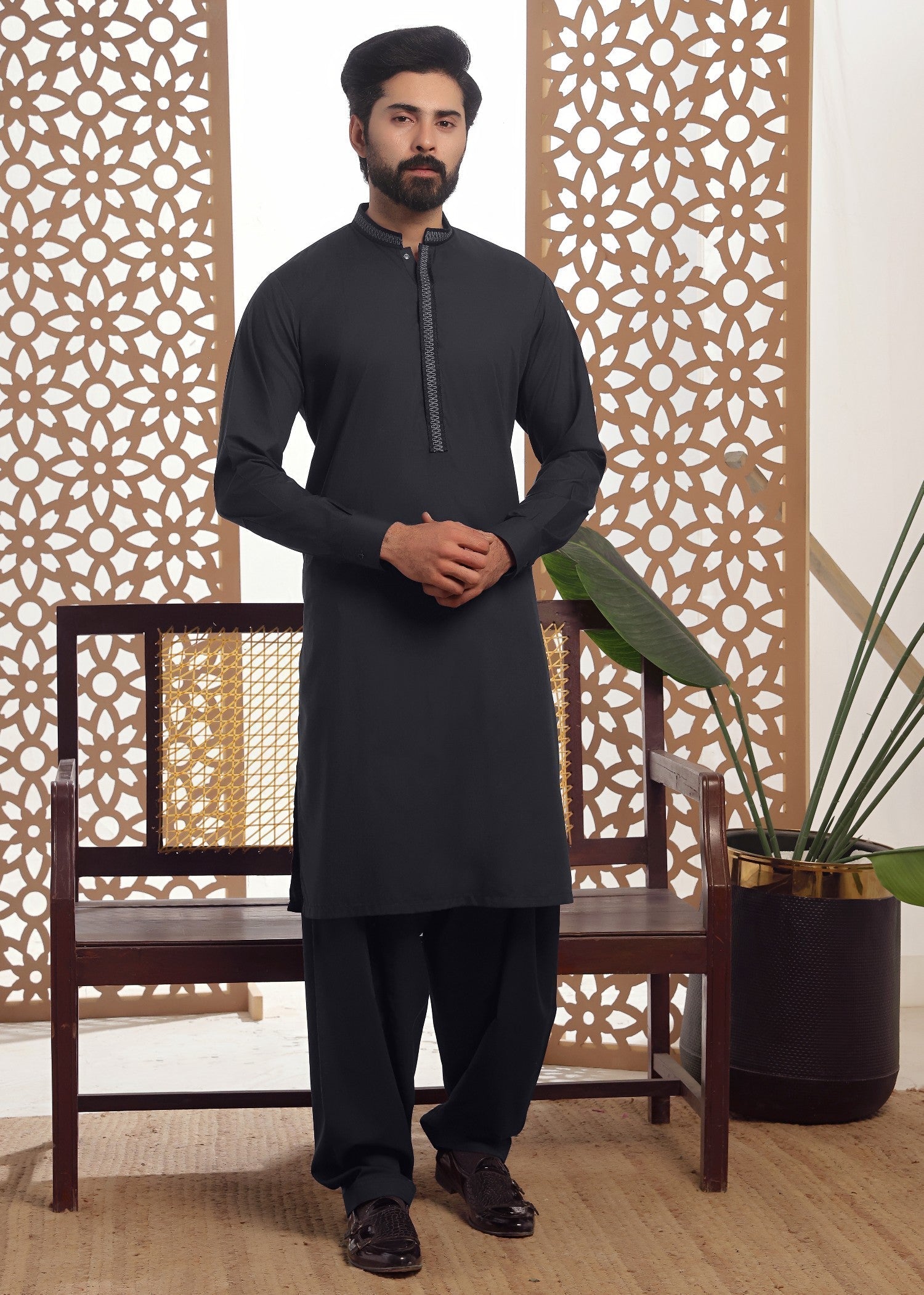 wash & wear Waistcoat in Grey