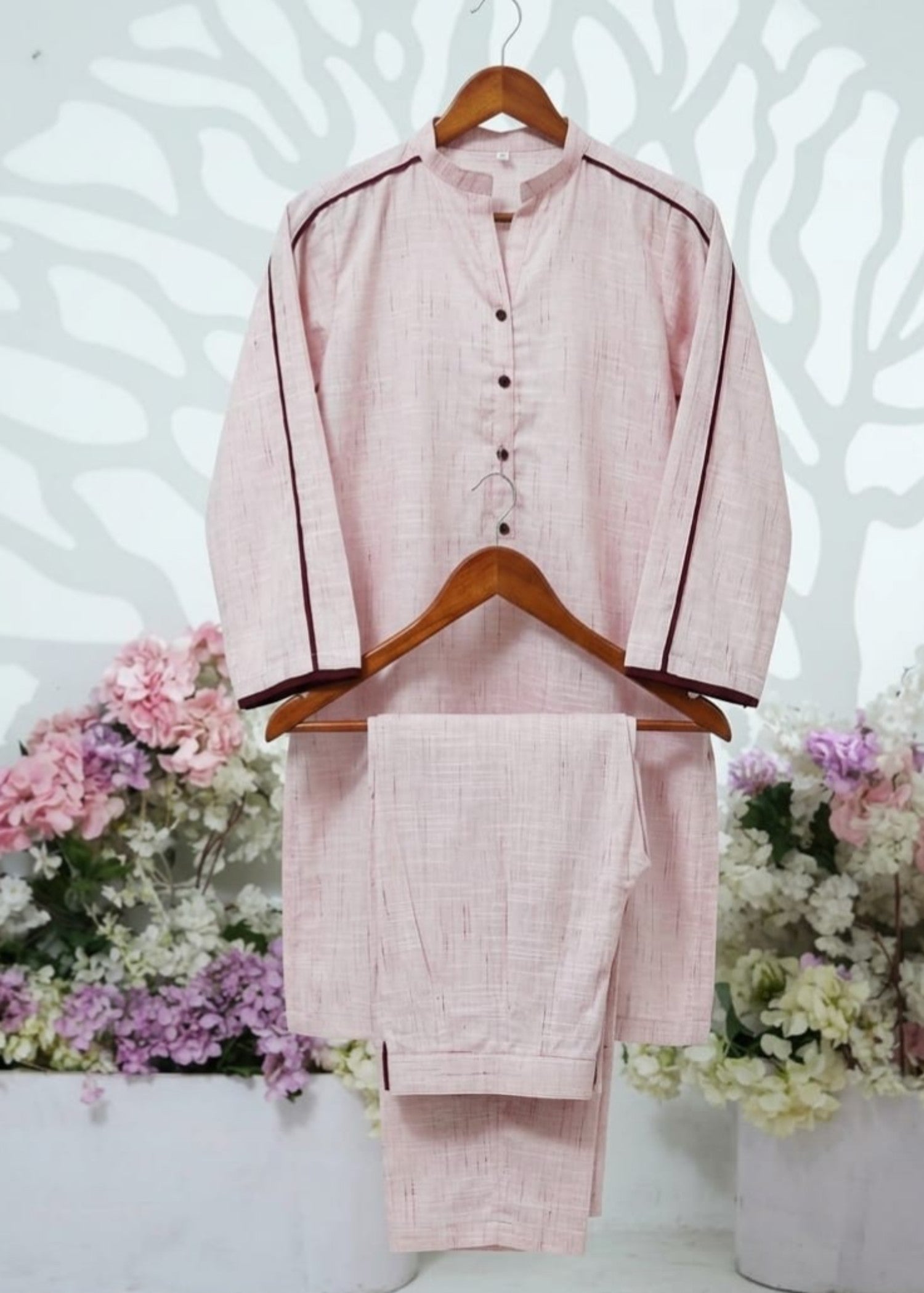 lawn Co Ord Sets in Blush