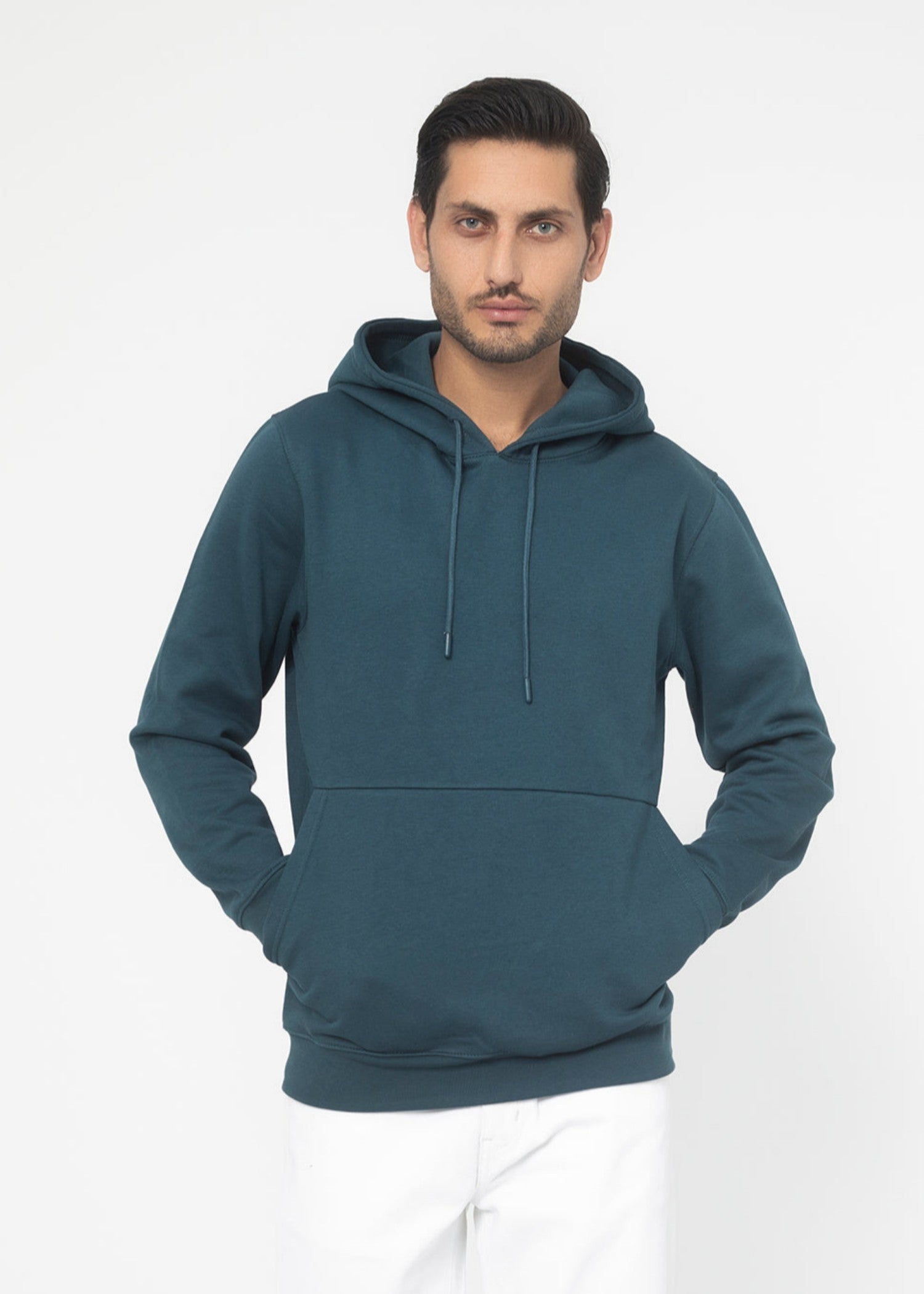 cotton Hoodie in Sea green