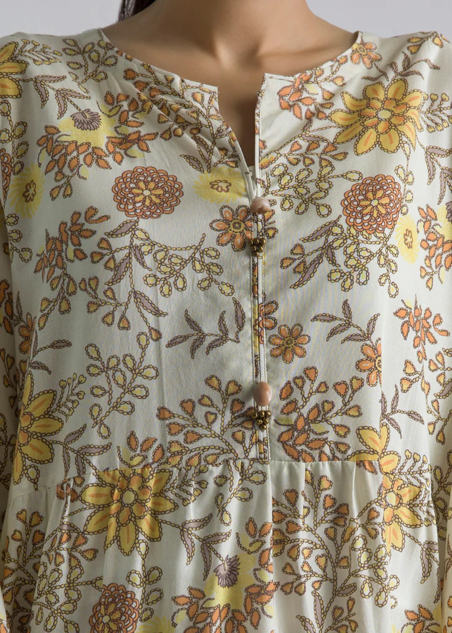 cambric Maxi in Cream