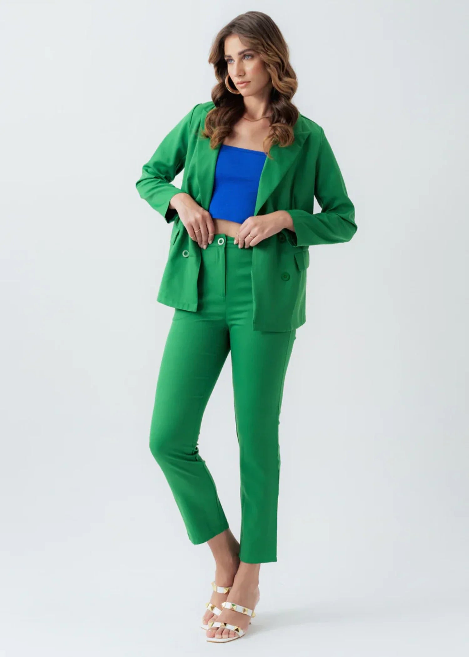 spandex Pants in Green