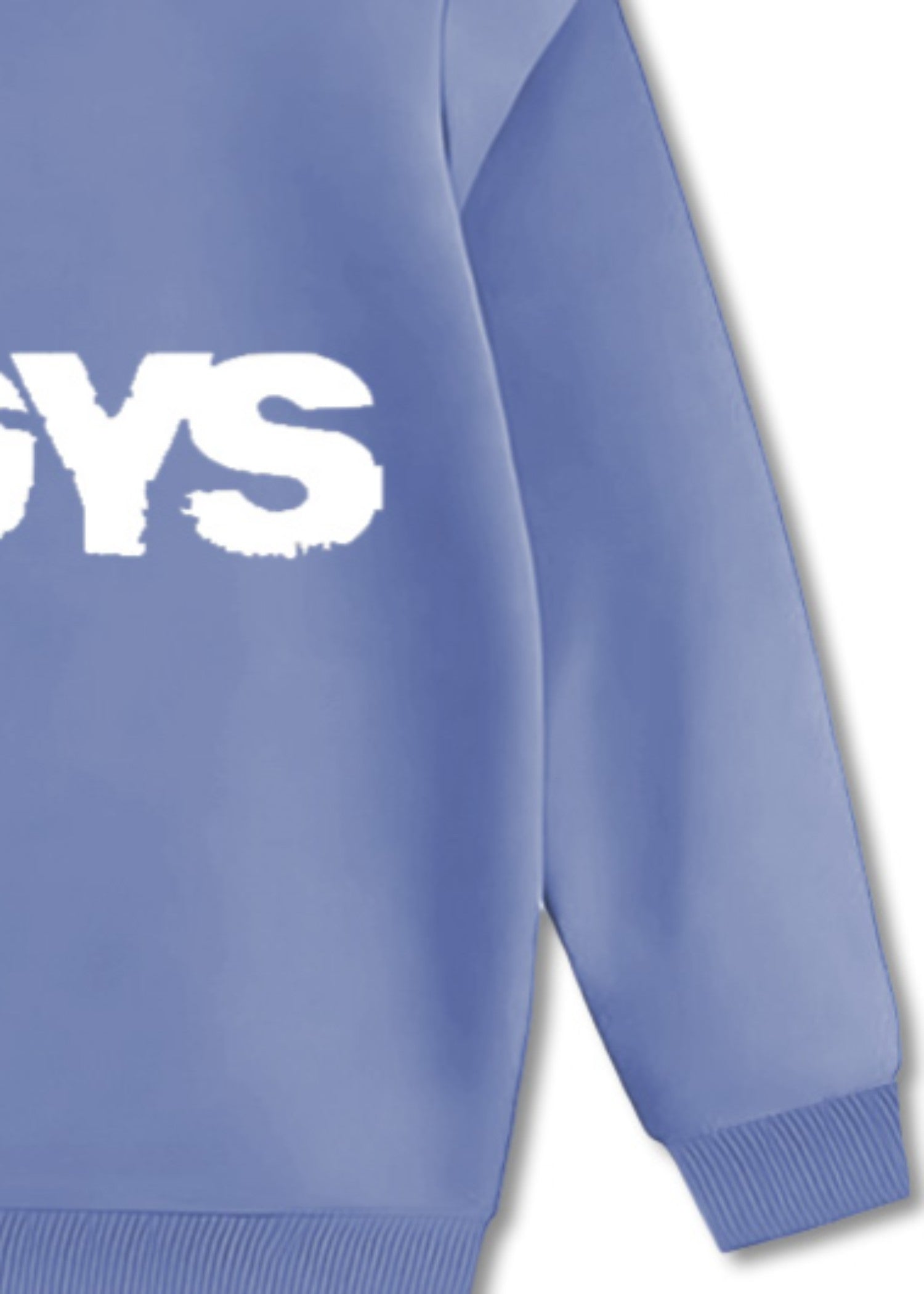 fleece Sweatshirt in Sky