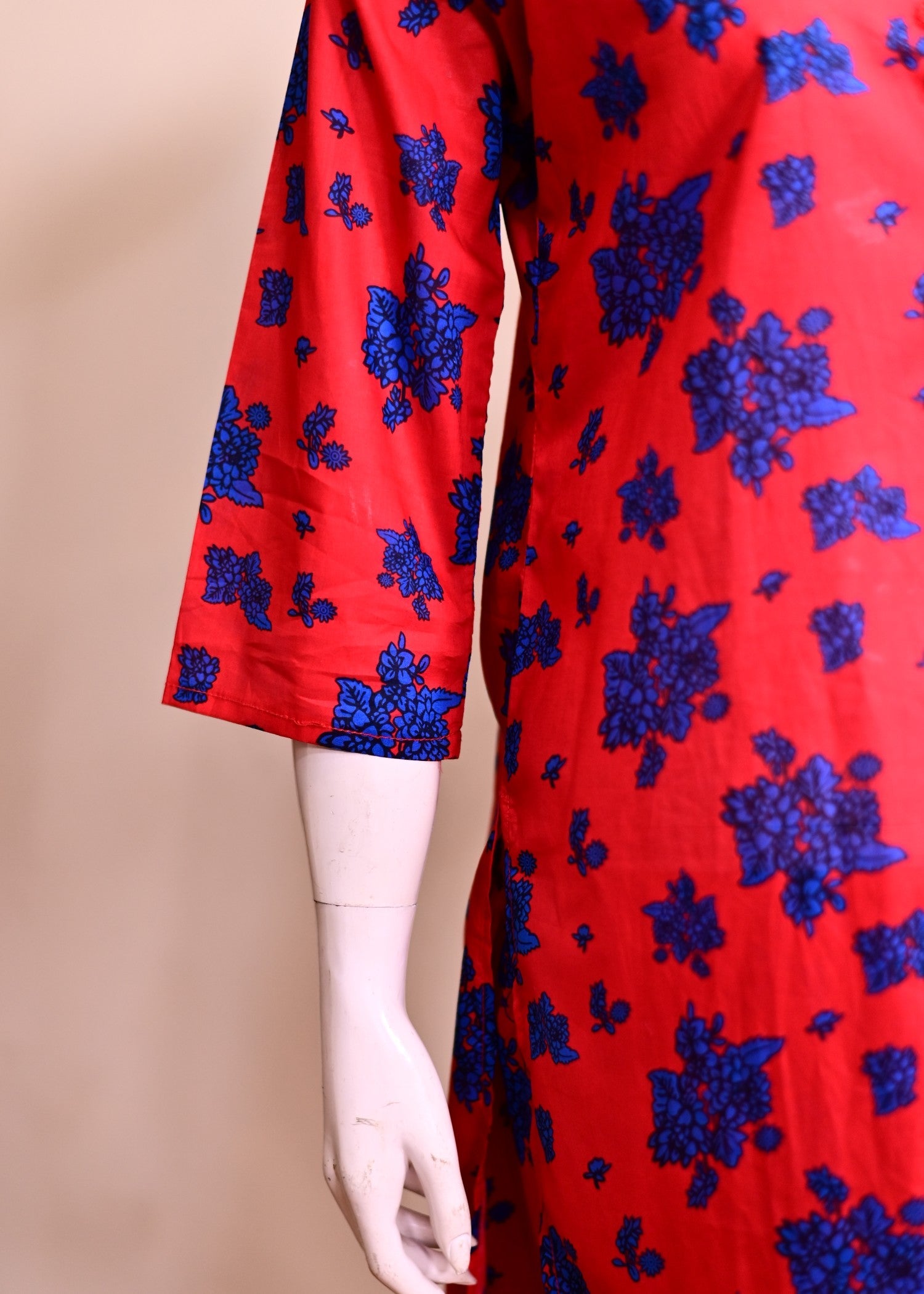 lawn cotton Co Ord Sets in Red