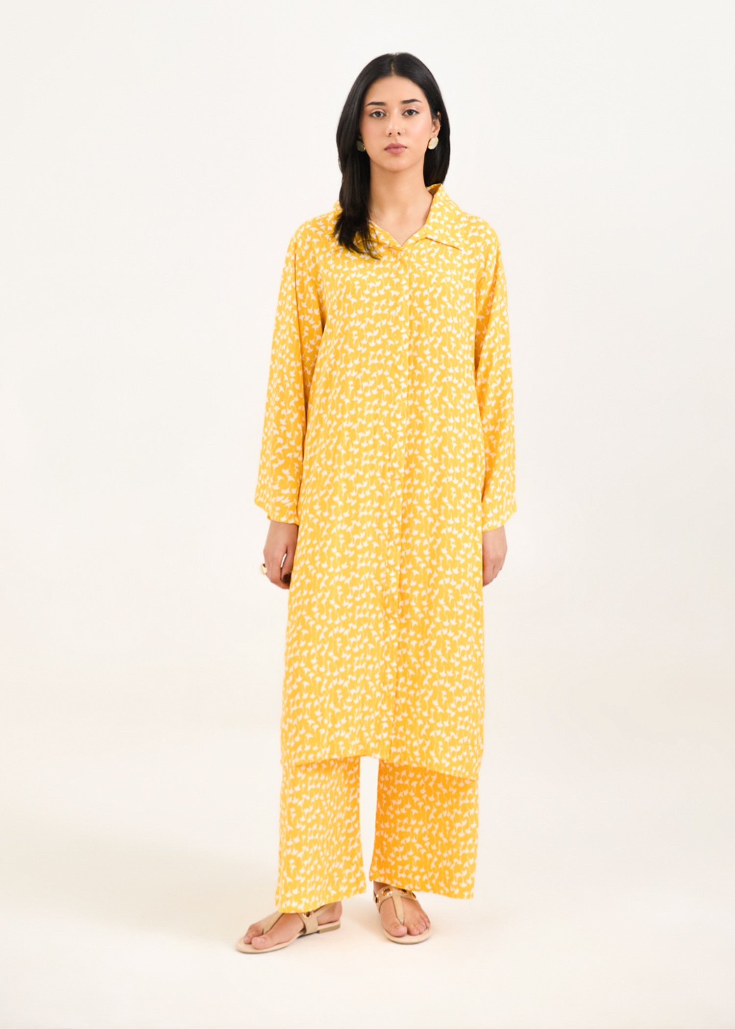 polycotton Co Ord Sets in Yellow