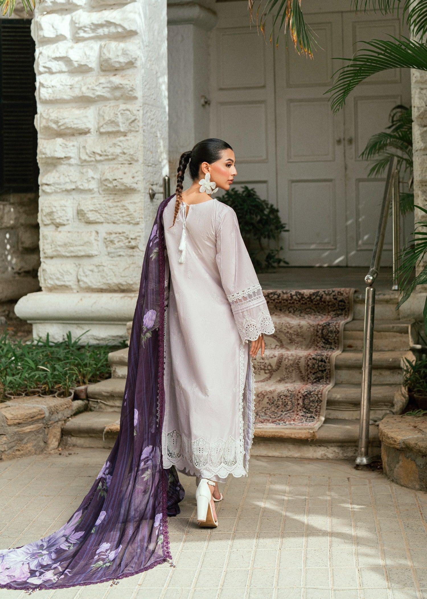 cambric Unstitched in Lavender mist