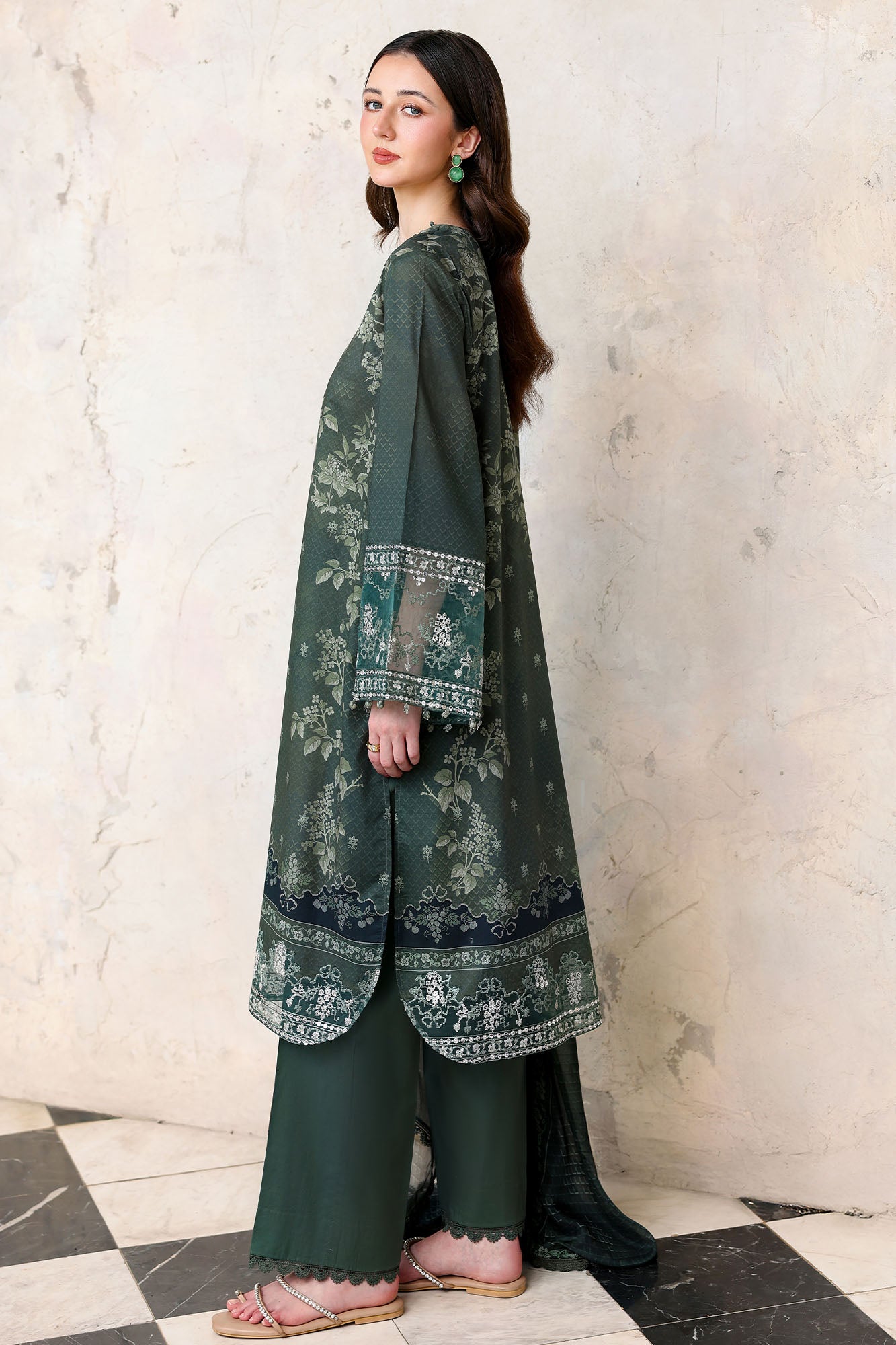 Eid Lawn Edit – Forest Muse