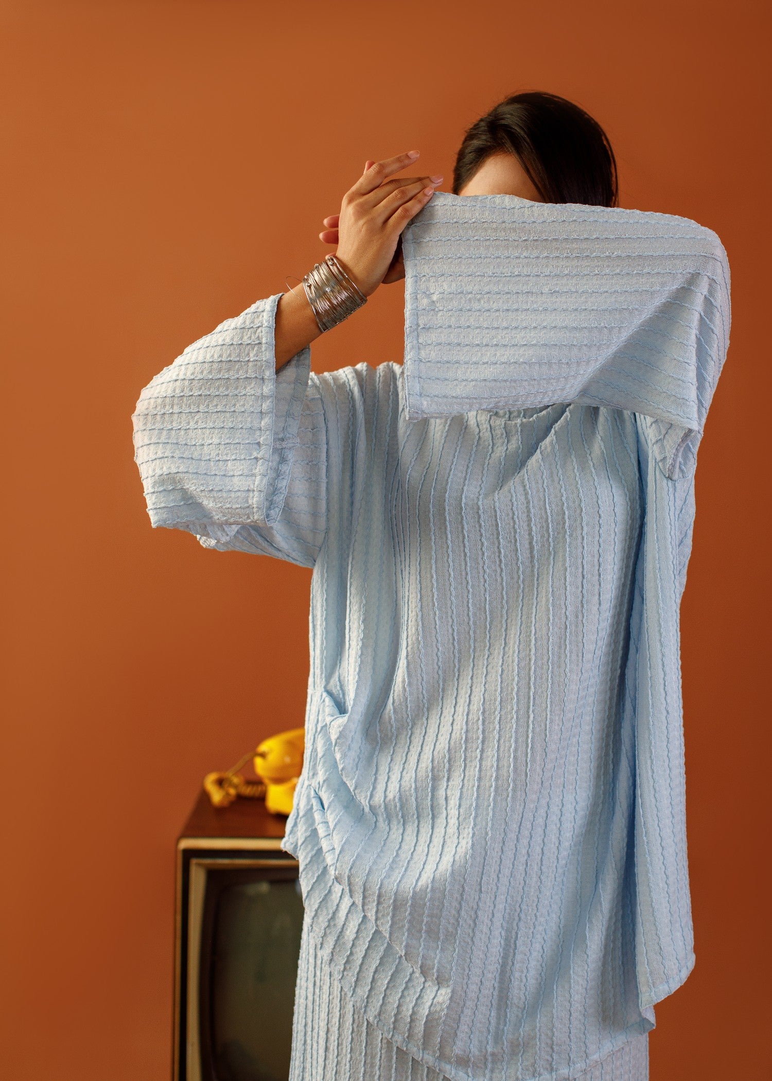 jersey knit Co Ord Sets in Powder blue