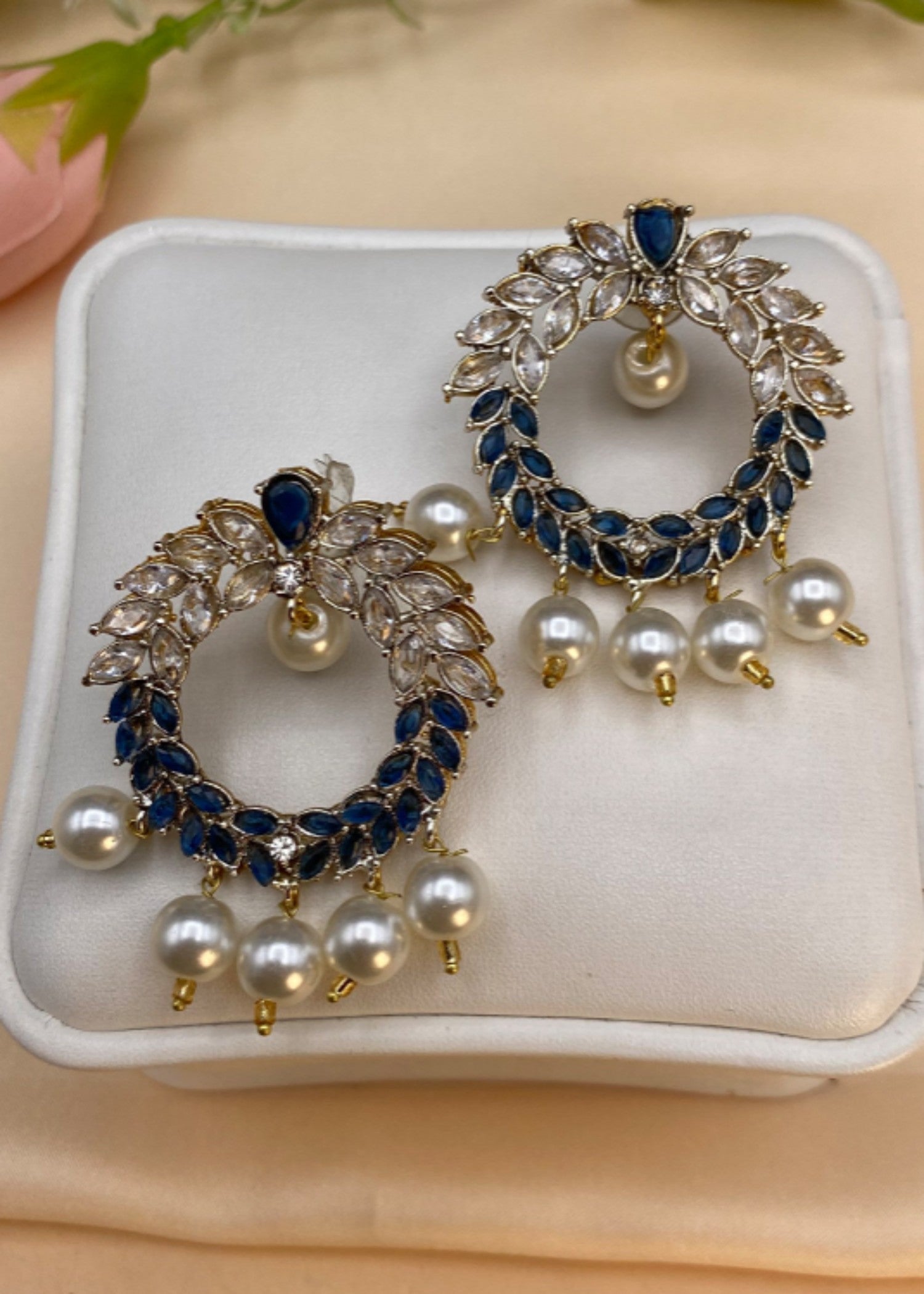 Earrings in Multi Color by - Trendy Women Earrings RYW0126