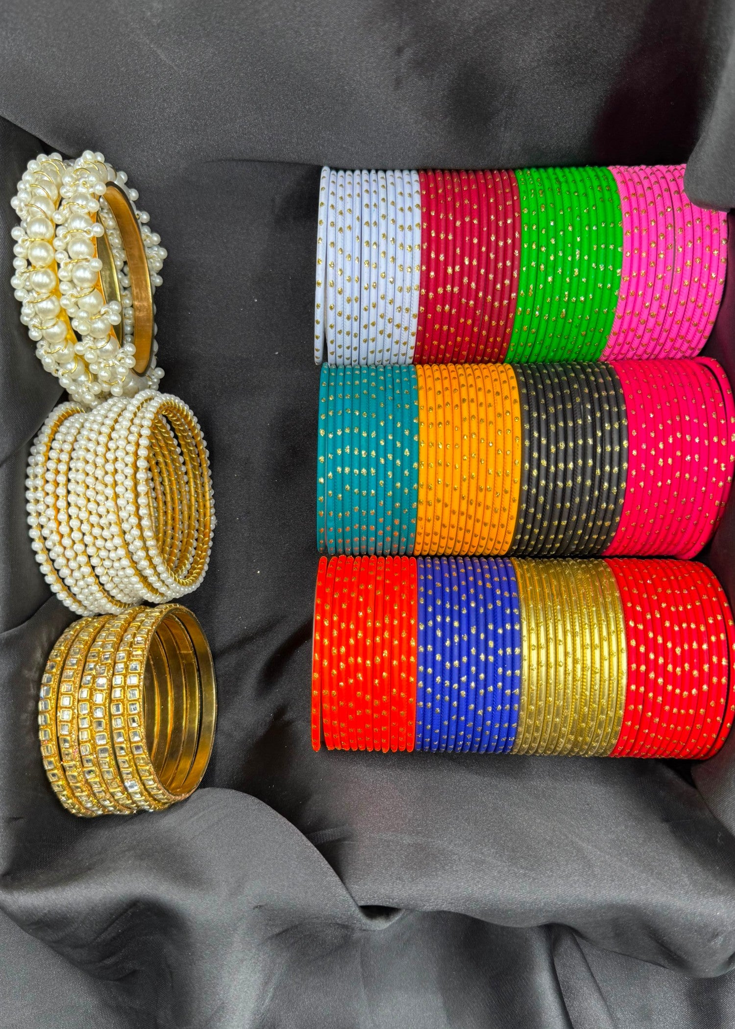 Bangles in Multi Color by - Trendy Women Bangles NCK7828