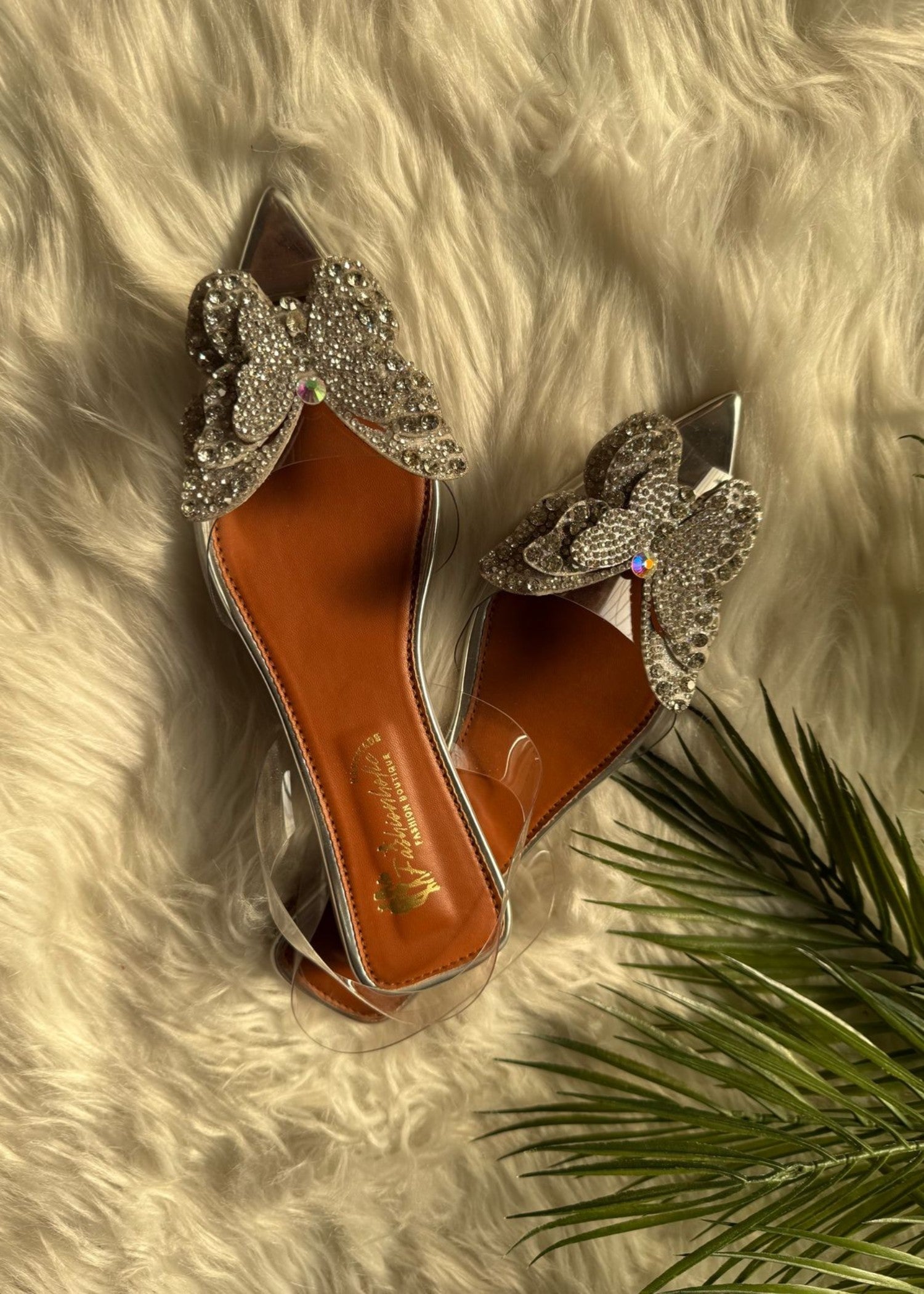 Mules in Silver by - High Quality Women Mules FKS6222
