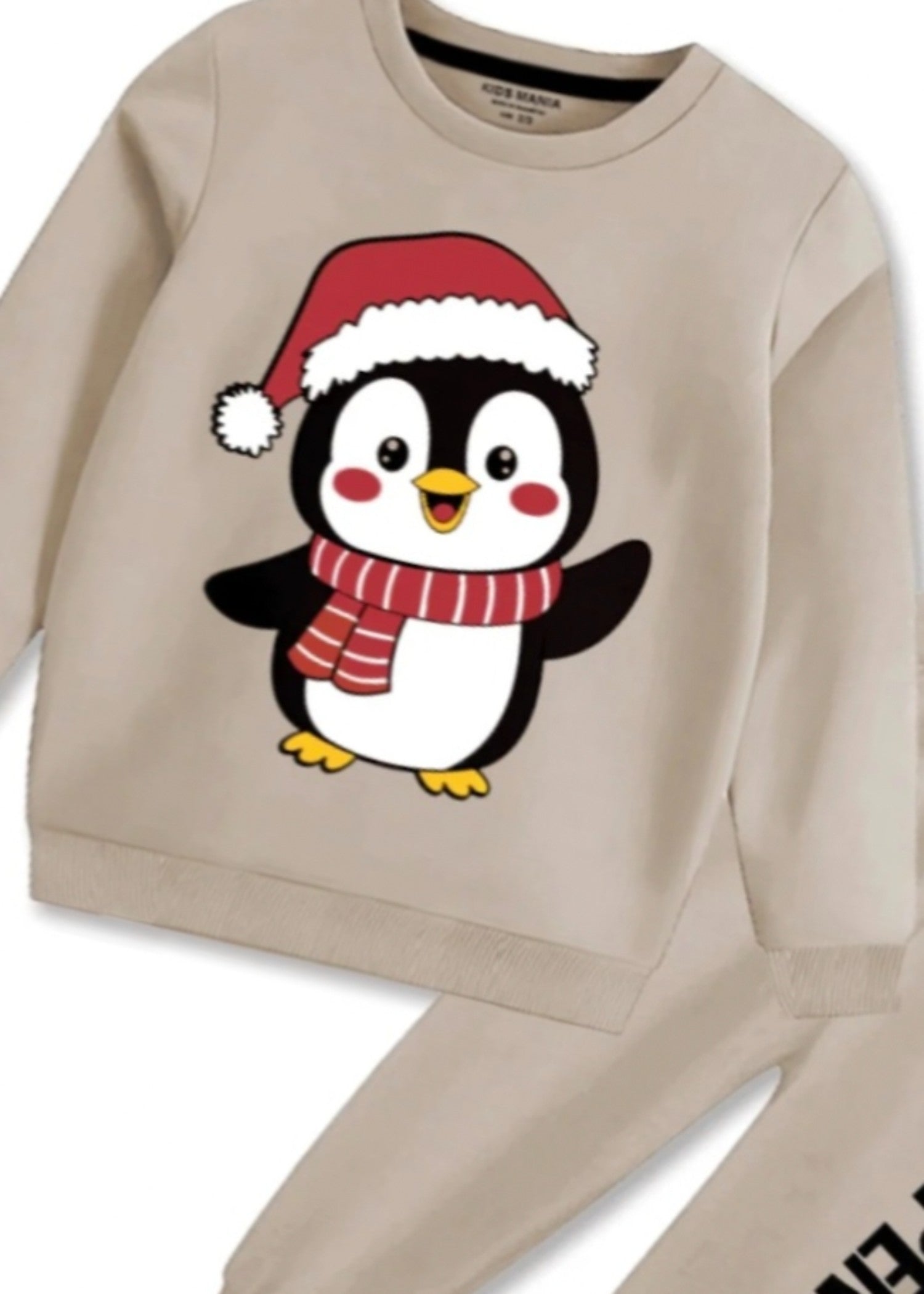 fleece Sweatshirt in Wheat