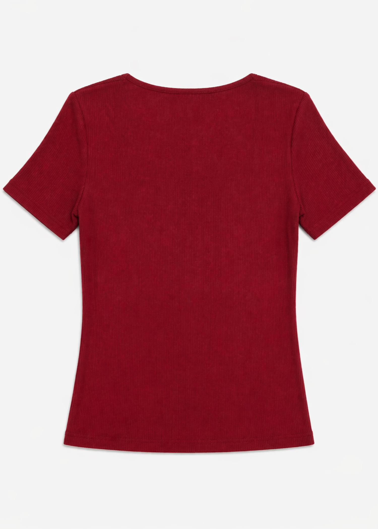 cotton Top in Maroon