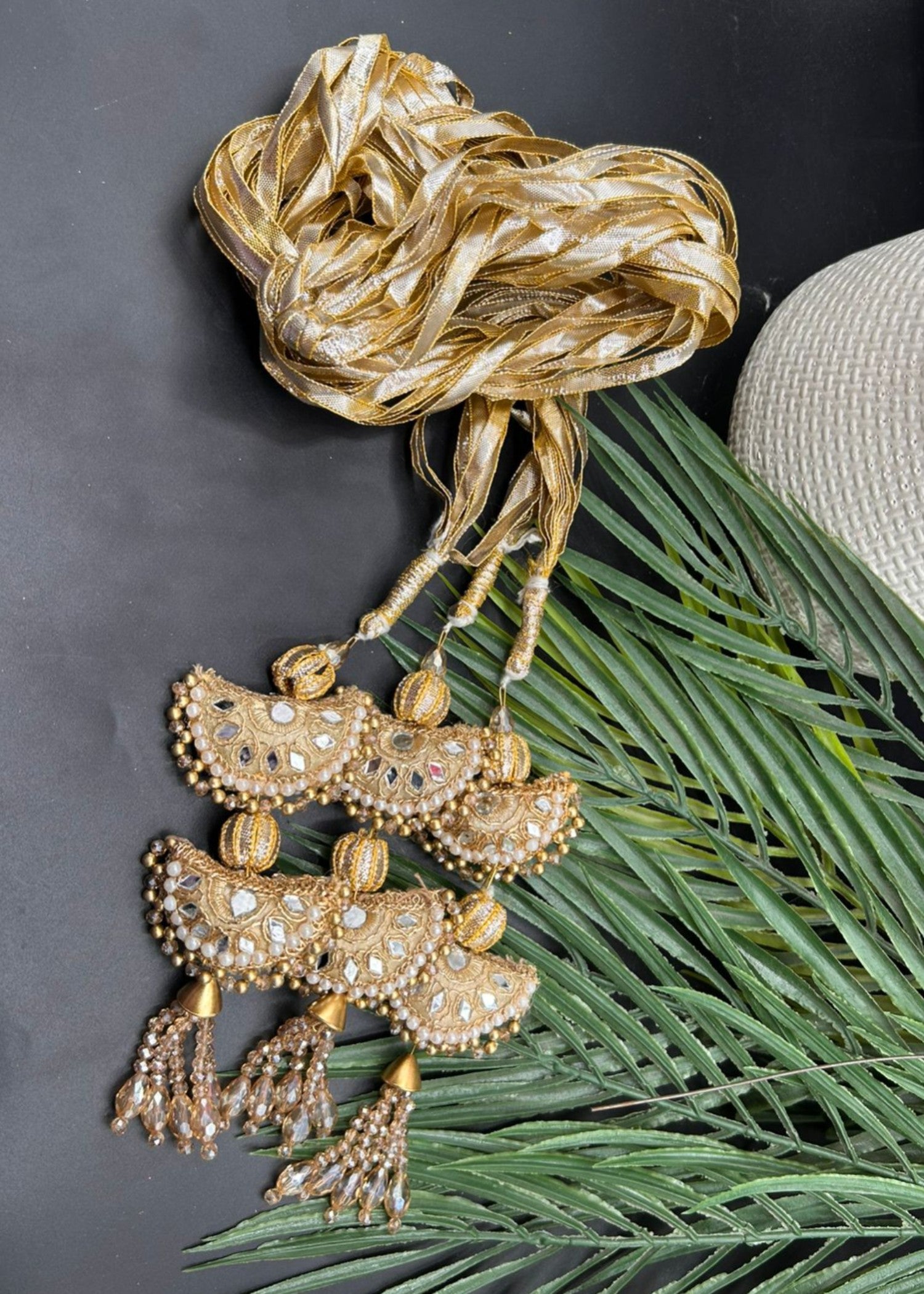 Paranda in Gold Color by - Trendy Women Paranda RZQ0147