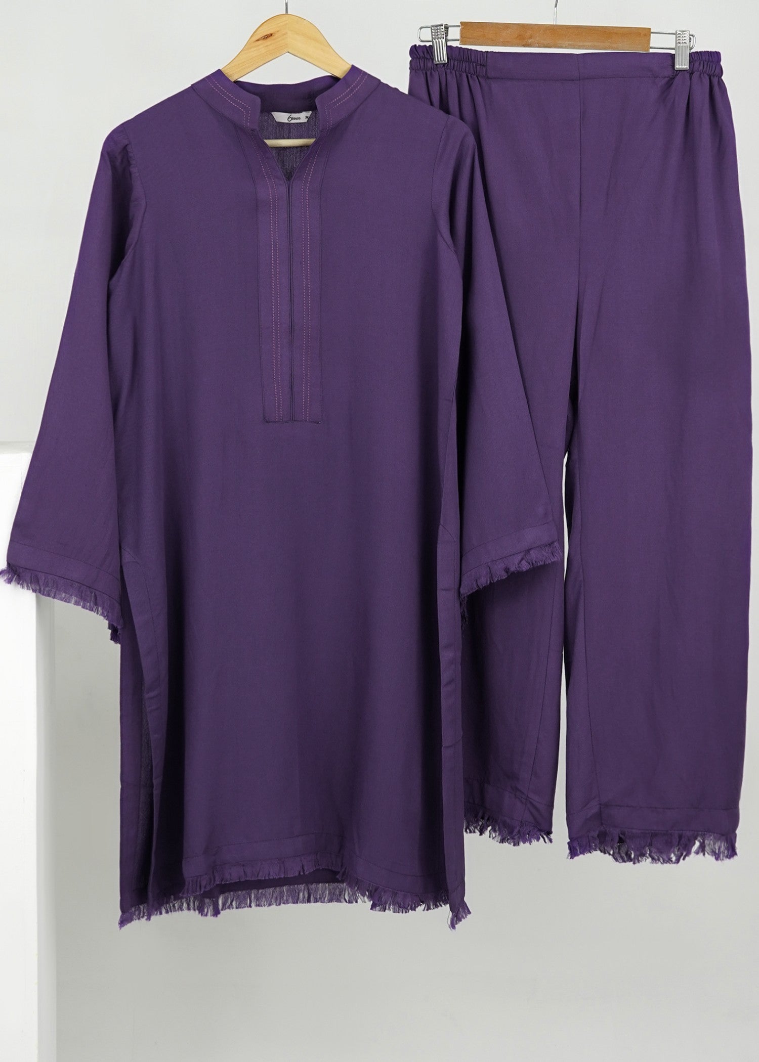 karandi Co Ord Sets in Purple