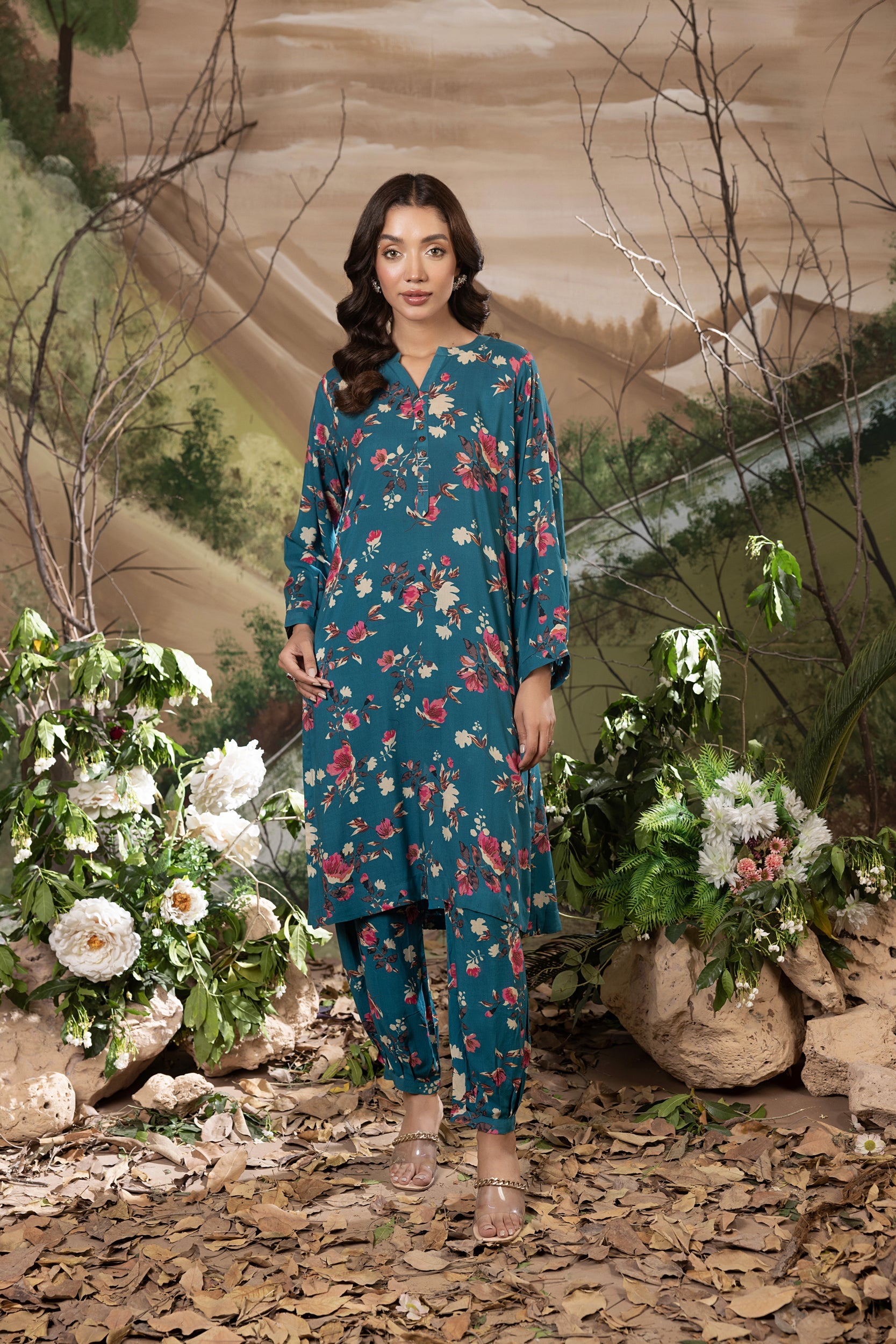 cotail Co Ord Sets in Teal