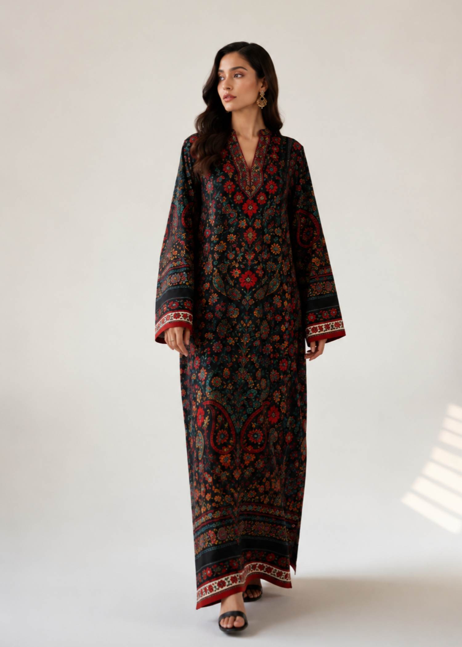 grip Kaftan in Multi