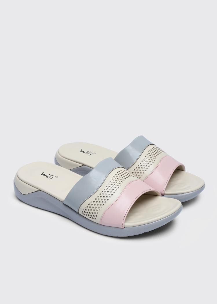 Slides in Cotton by - High Quality Women Slides FDJ3705