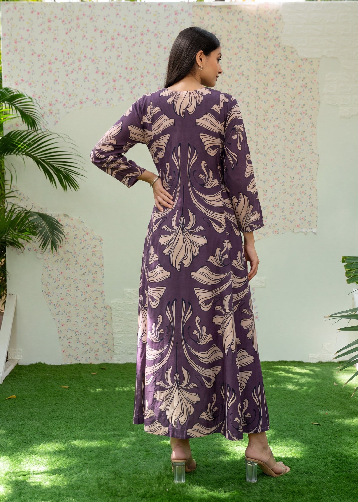 lawn Pishwas in Multi