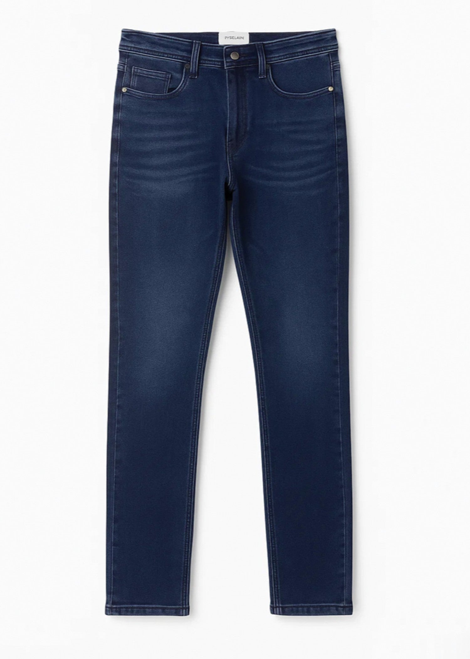 stretch denim Jeans in Prussian blue
