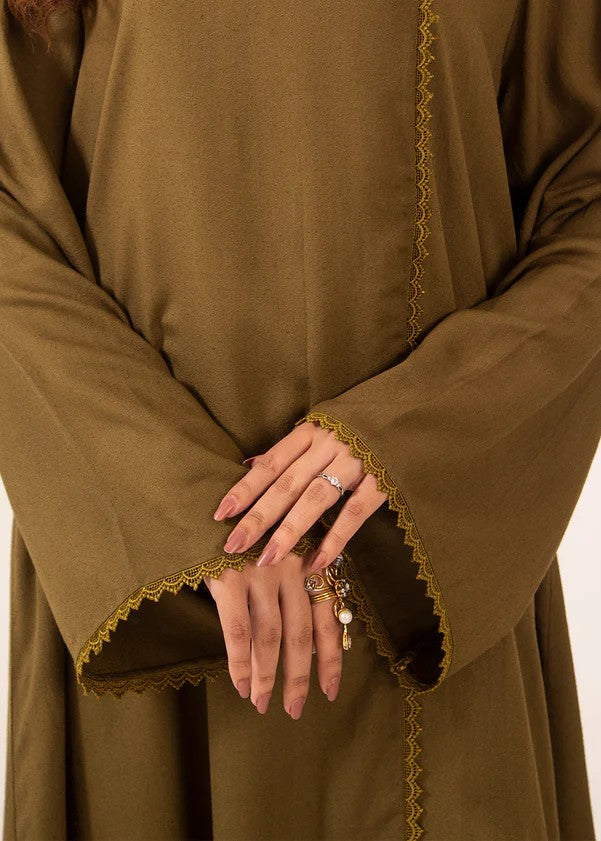 karandi Angrakha in Olive green
