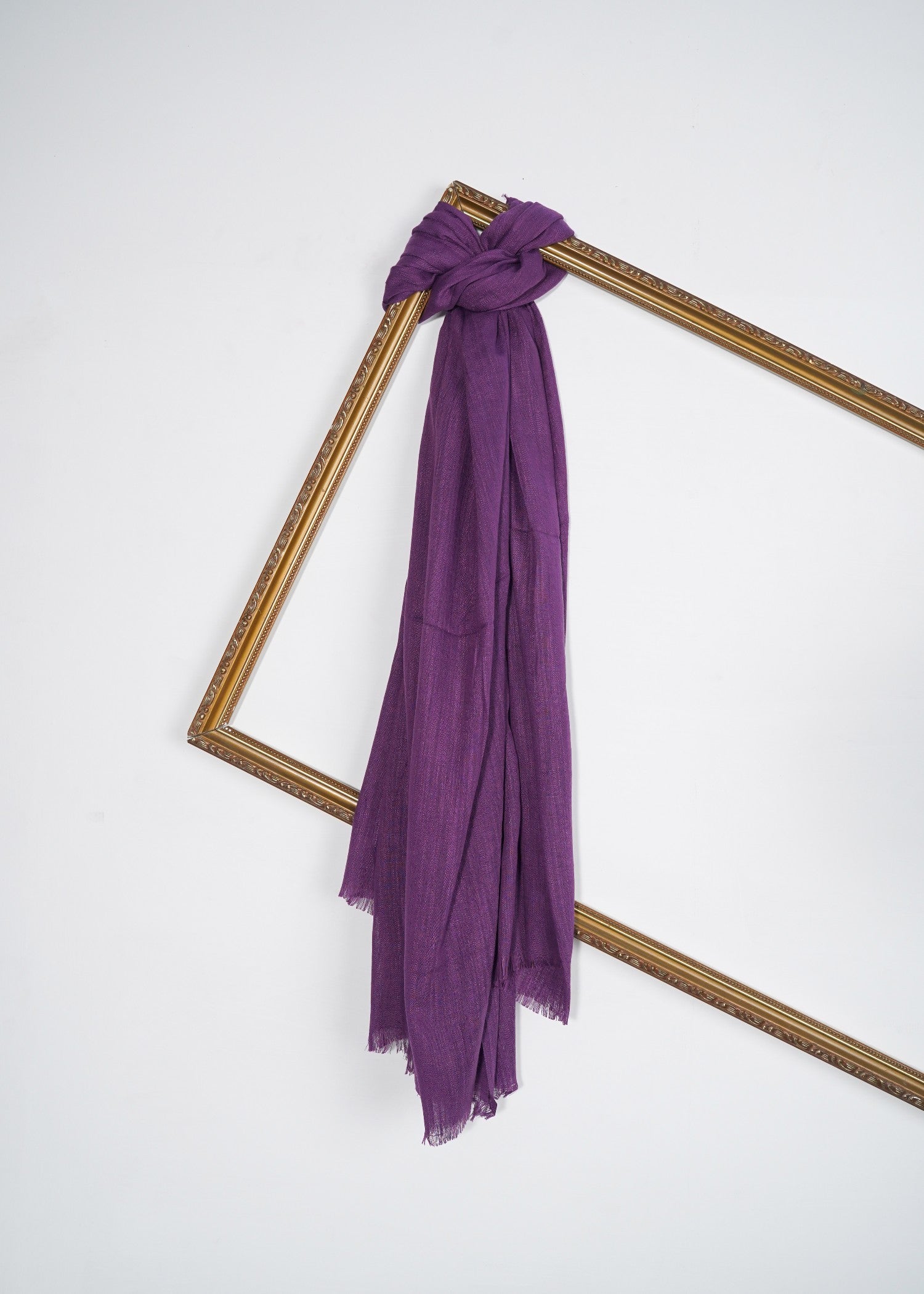 lawn Hijab in Plum