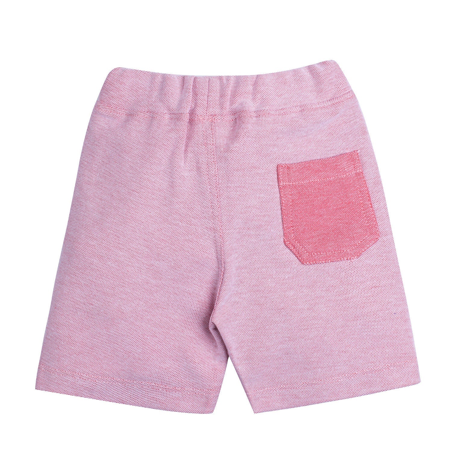 cotton pique Shorts in Pink