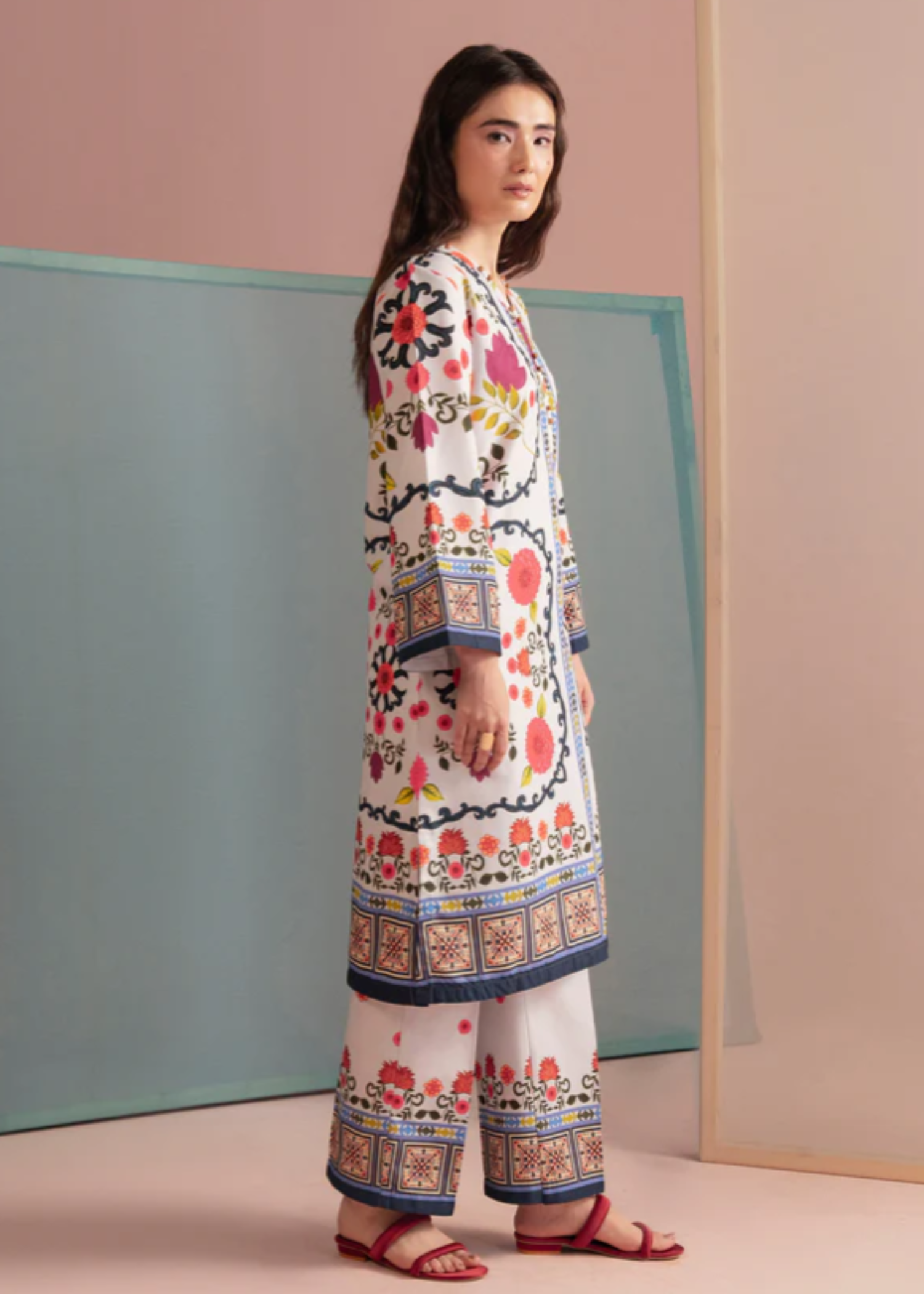 silk Co Ord Sets in Multi