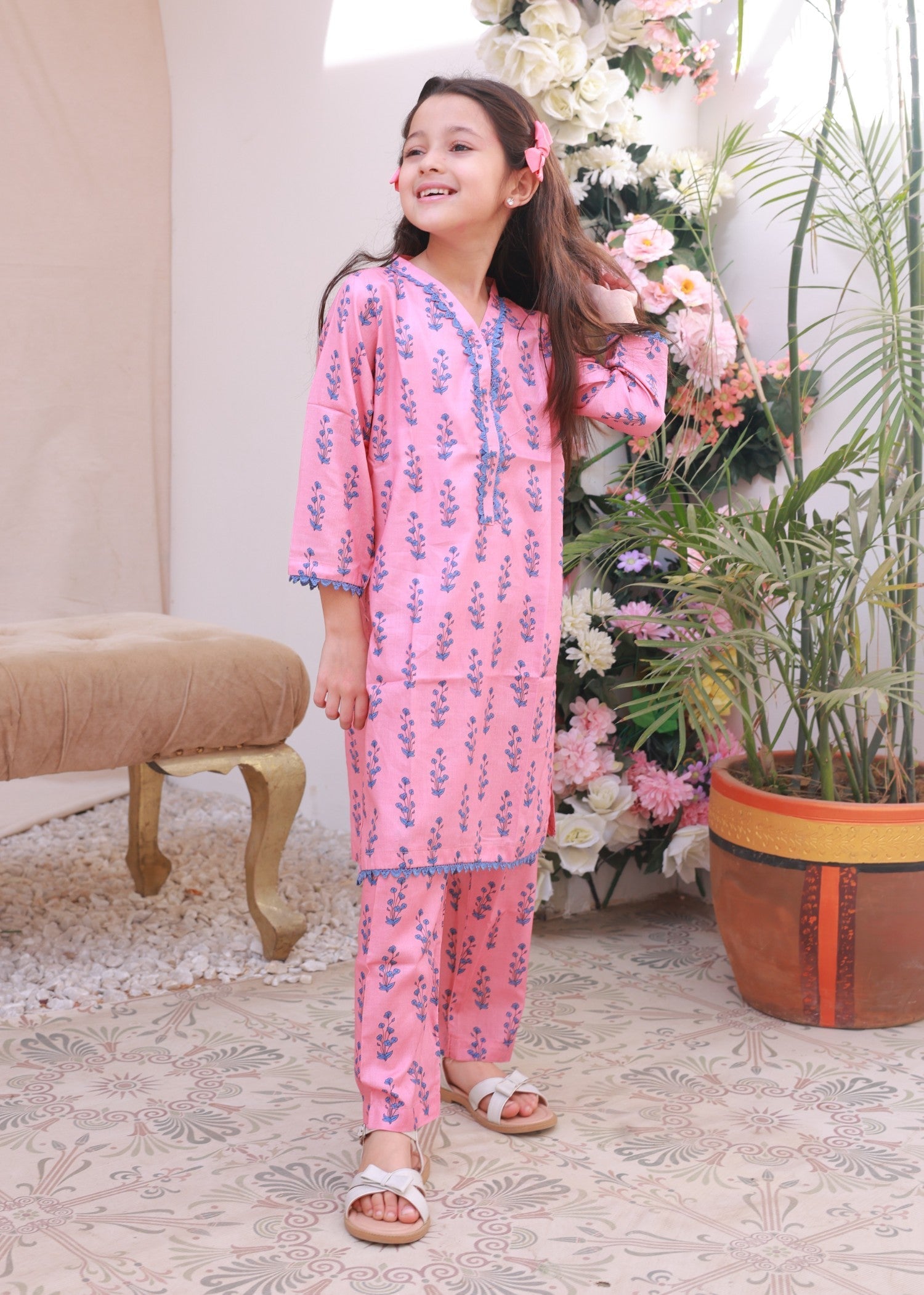 Co Ord Sets in Blush pink