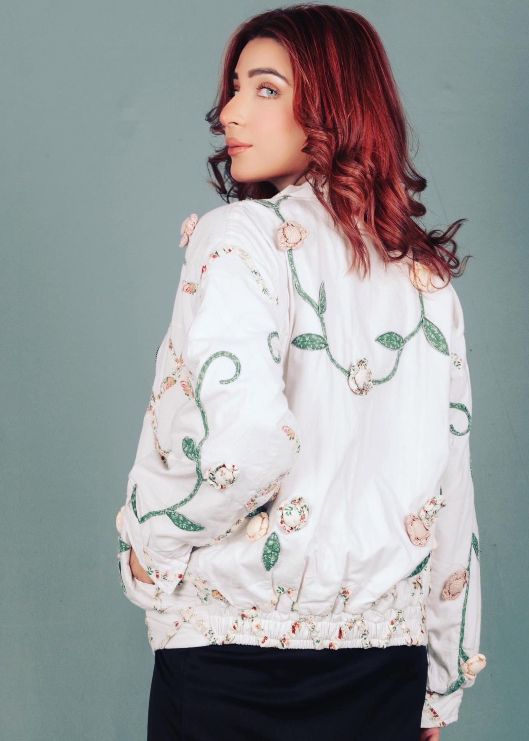 cotton Jacket in Cream
