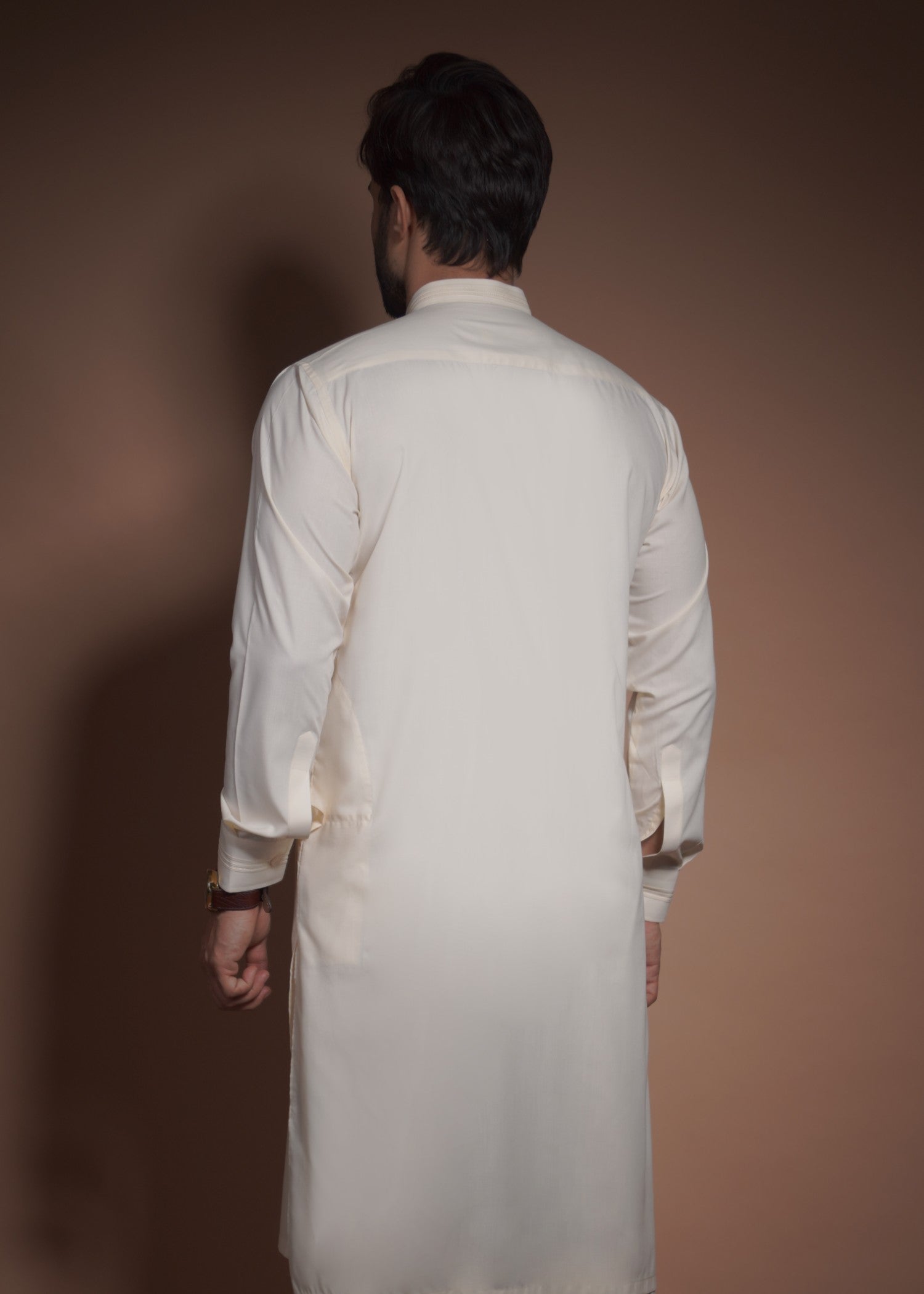 cotton viscose Kurta Set in Cream
