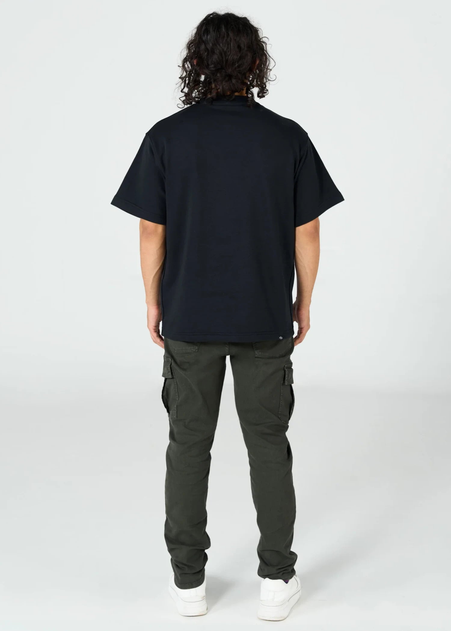 terry T Shirt in Black
