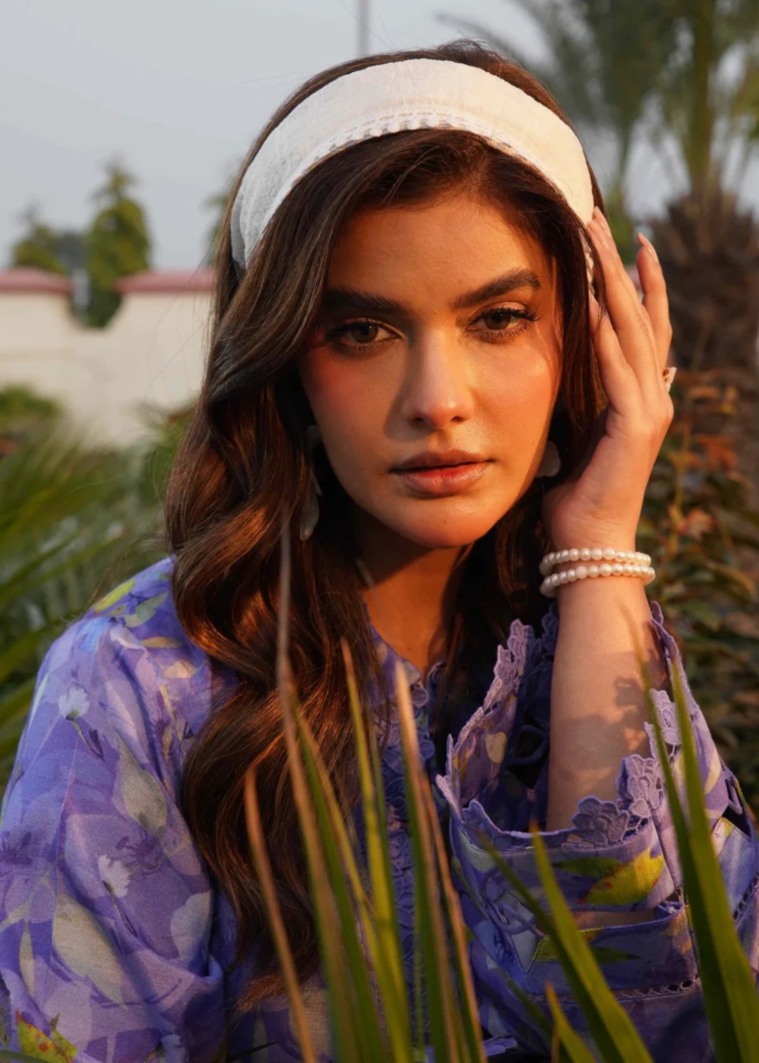 viscose Kurta Set in Iris
