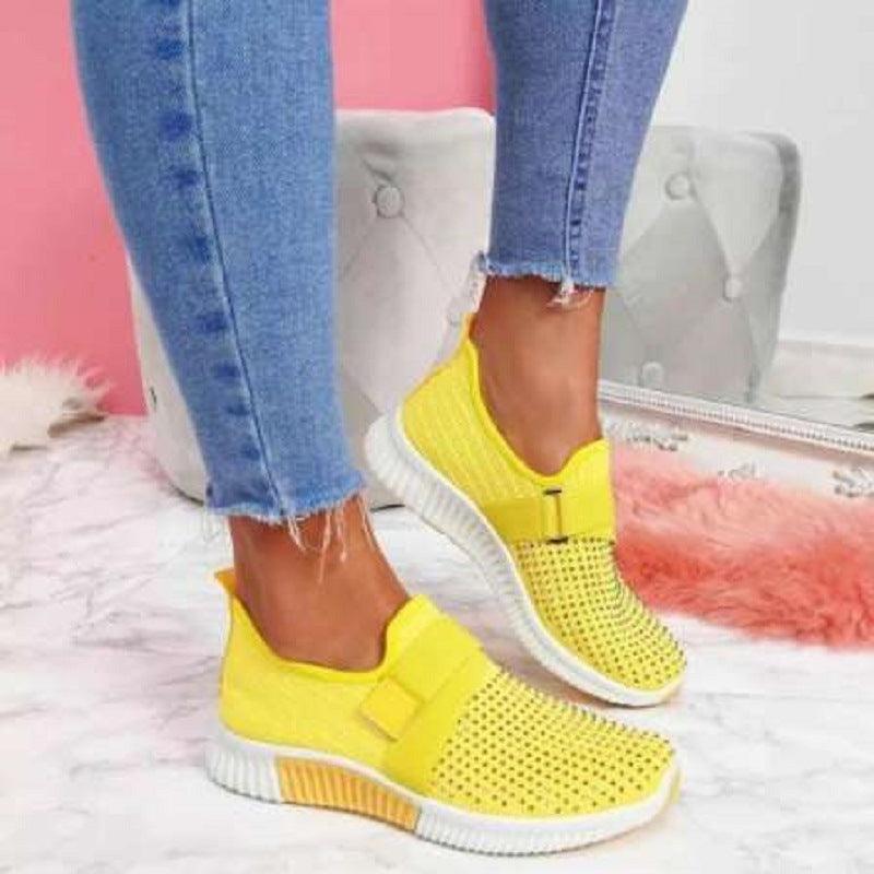 Large Size Water Drill Fly Weave Sports And Leisure Women's Singles