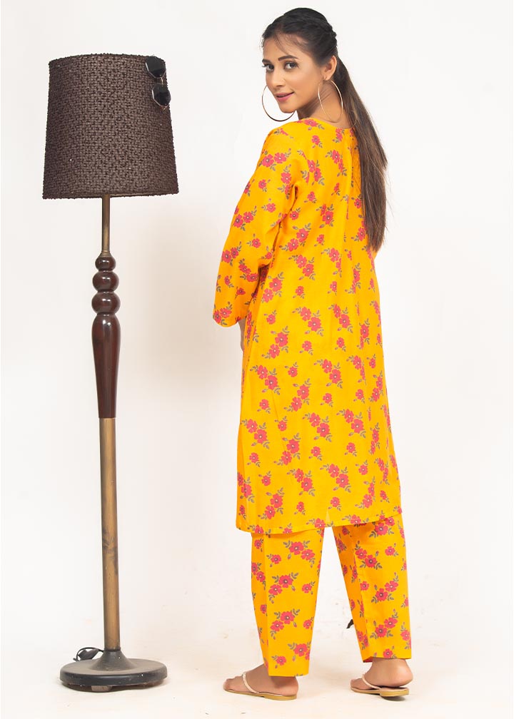 cambric Co Ord Sets in Yellow