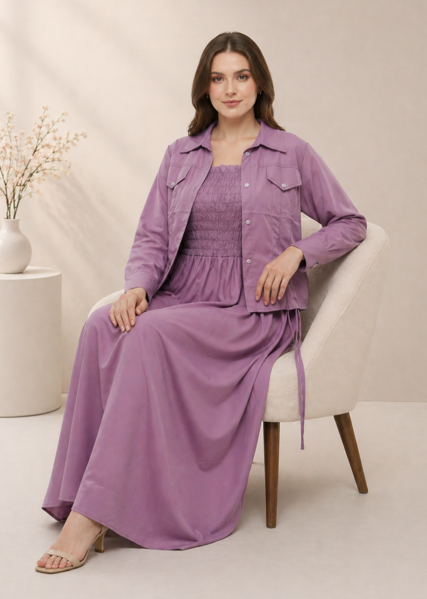 grip Maxi in Lilac