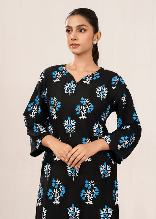 linen Co Ord Sets in Moonlight blue