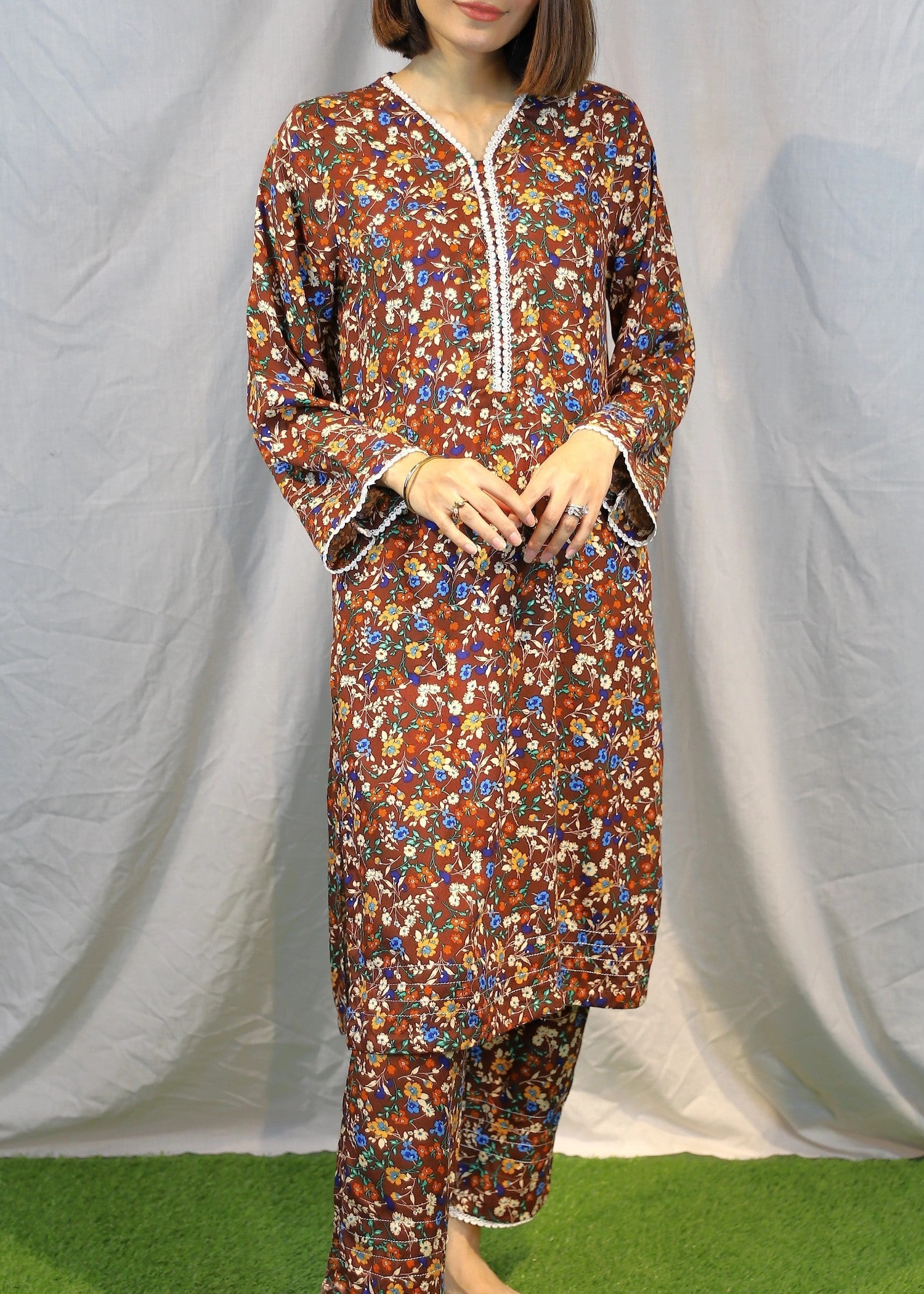 linen Co Ord Sets in Brown