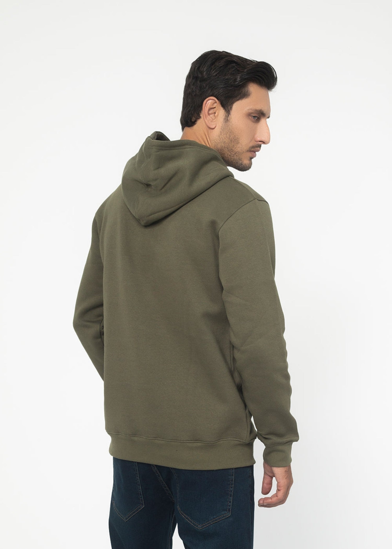 cotton Hoodie in Sage green