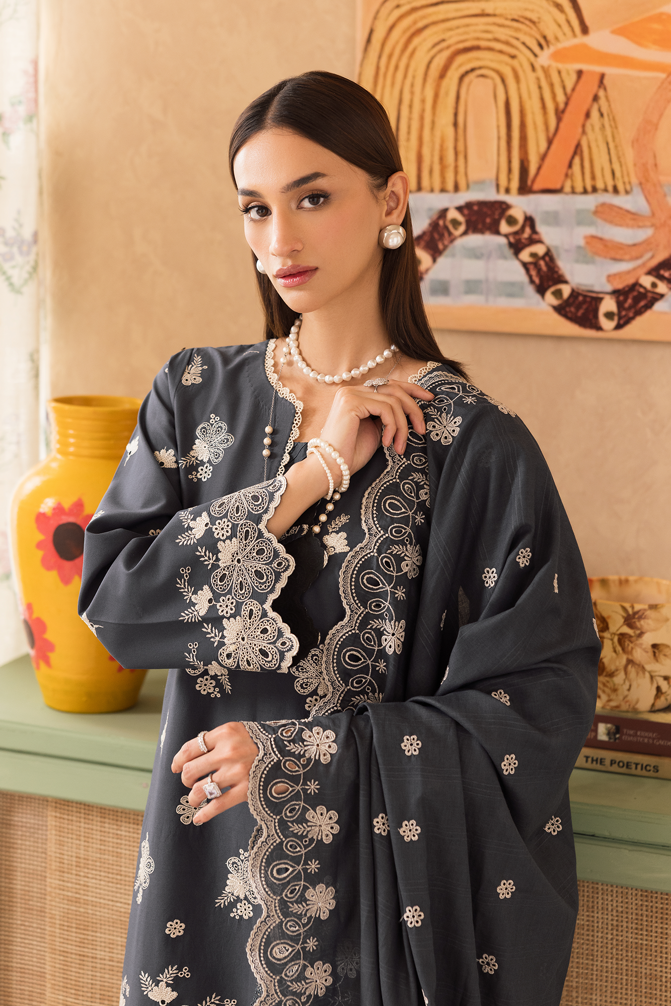 Nissa Chikankari Lawn – N-01