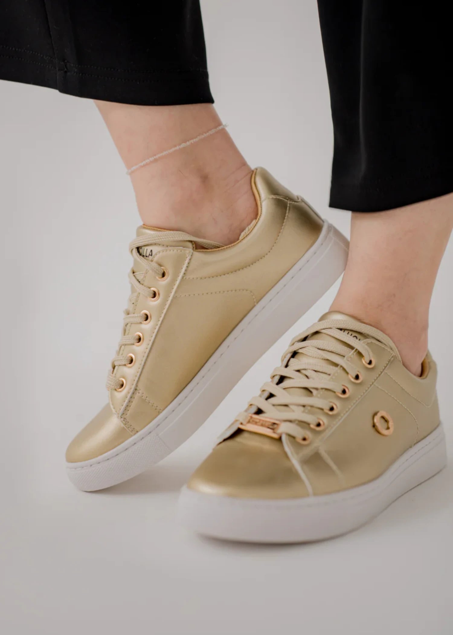 Sneakers in Goldenrod by - High Quality Women Sneakers CSS6715