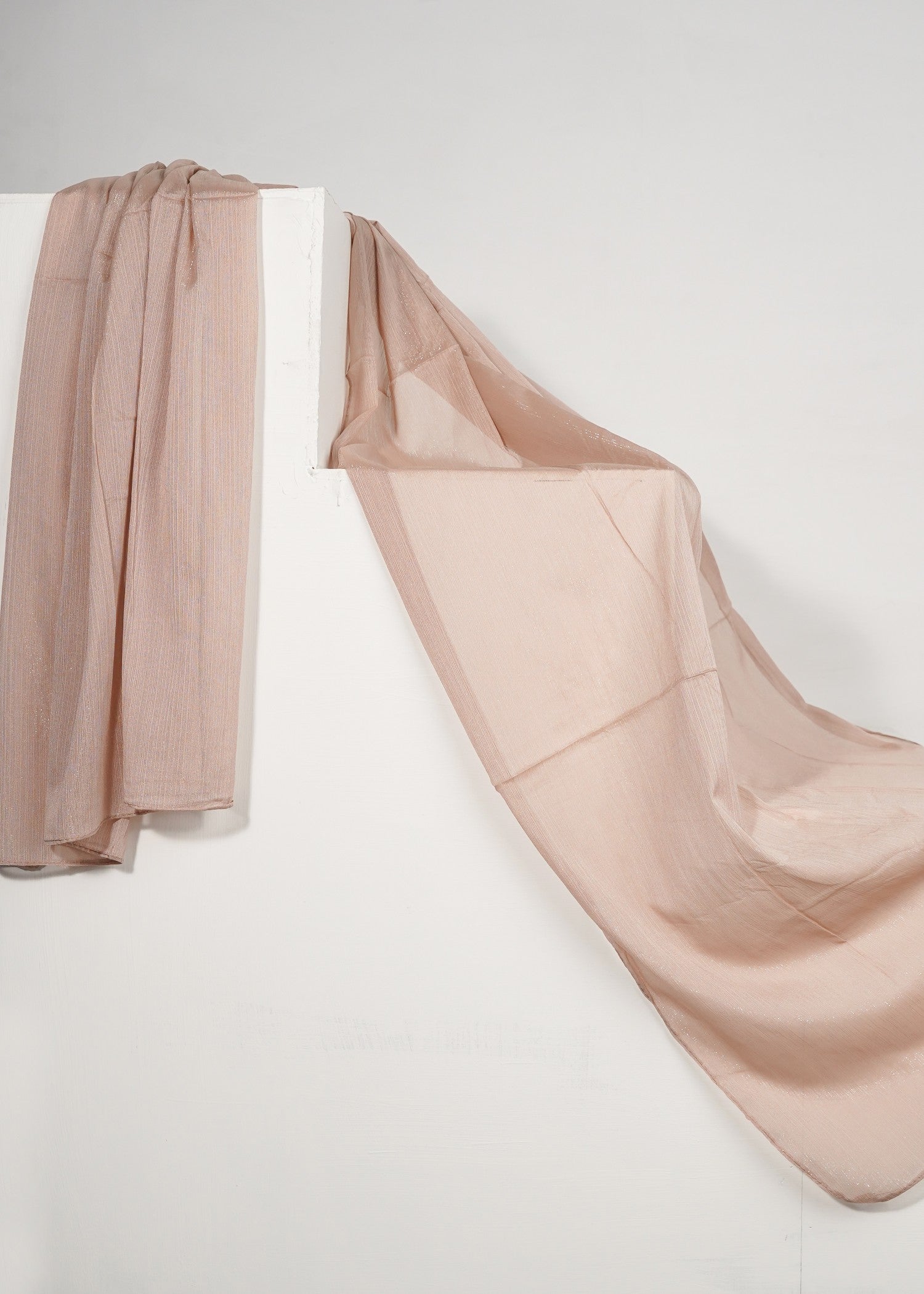 chiffon Hijab in Almond brown