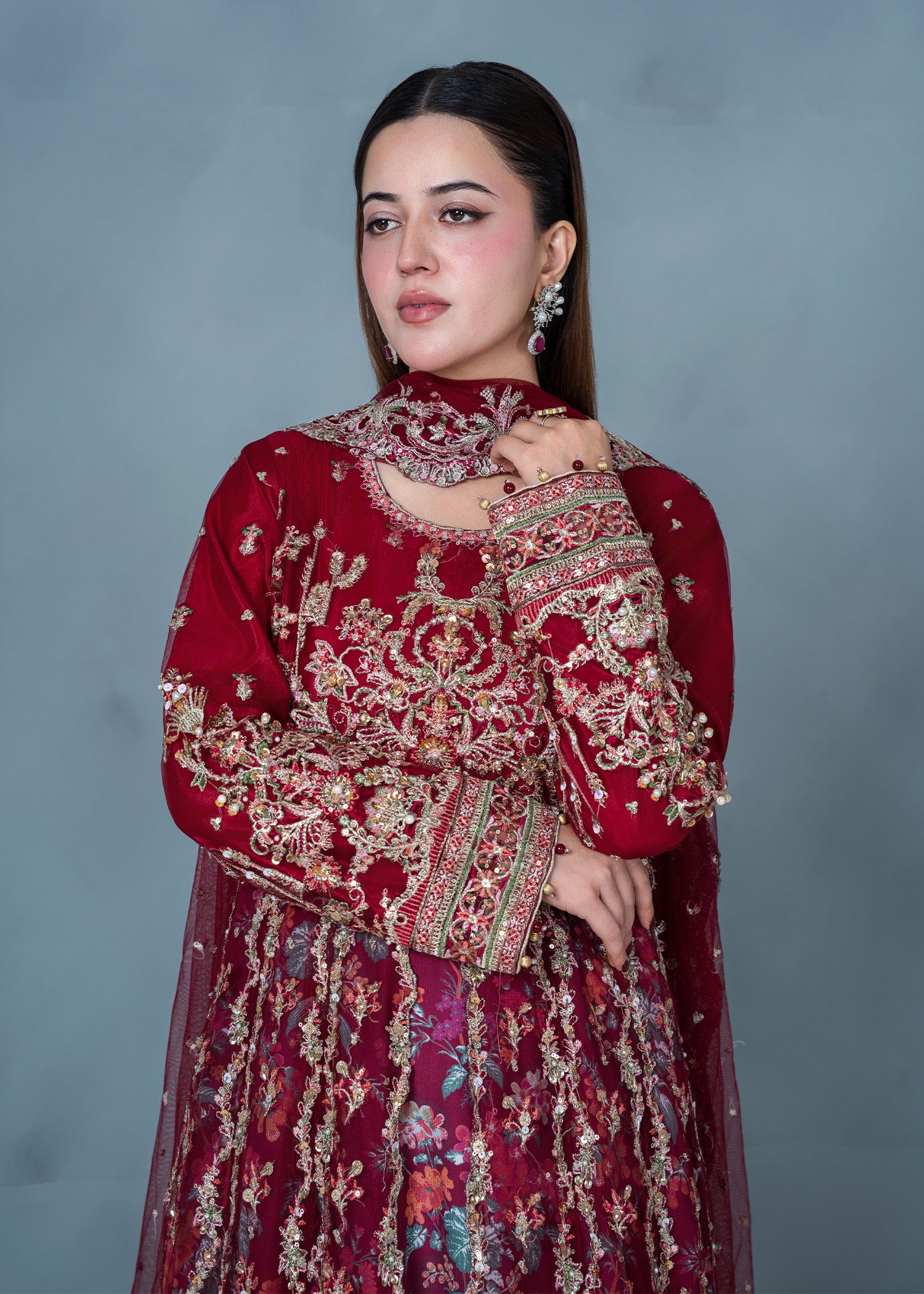 net Maxi in Red