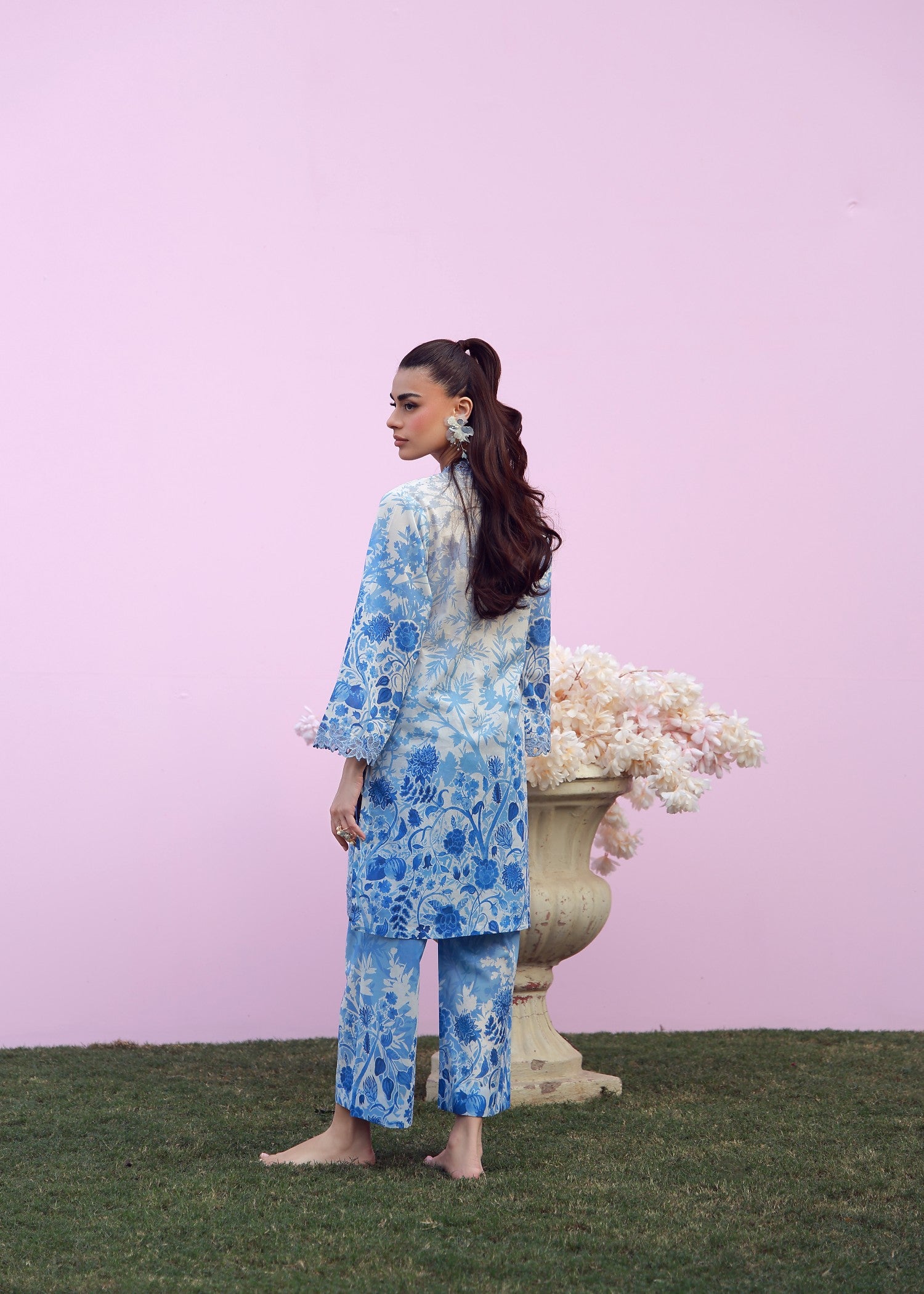 cambric Unstitched in Sky blue