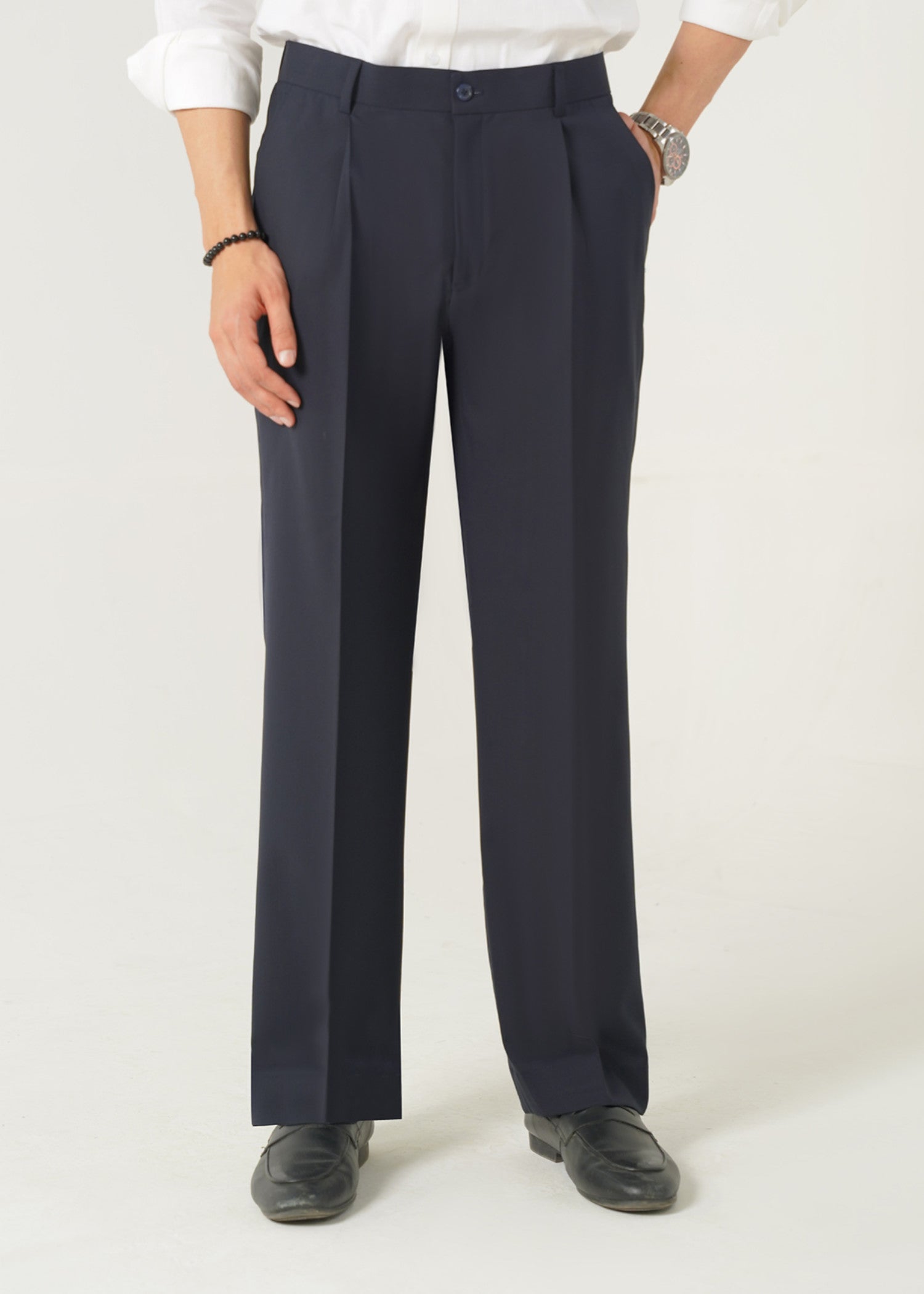 cotton Pants in Raven grey
